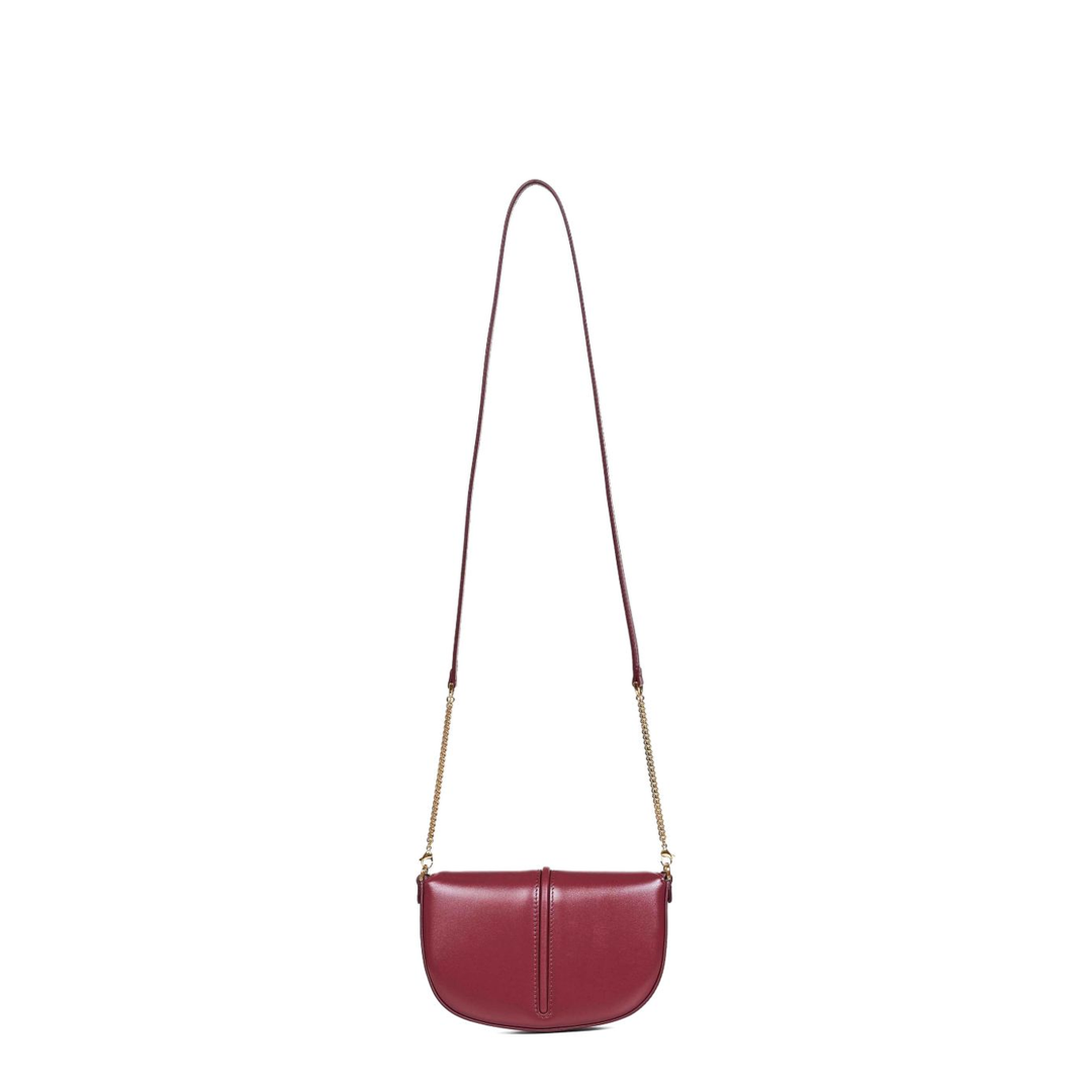 Wallet on Chain Leather Red - Image 2