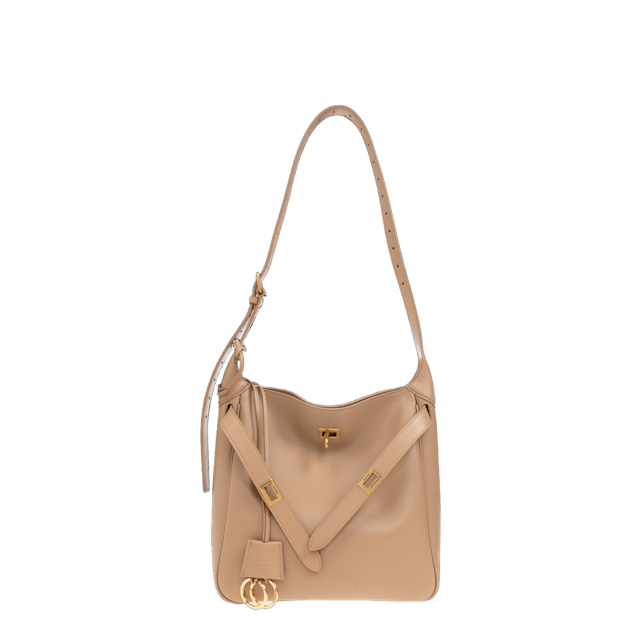 Bel Air Small Calfskin Hobo Bag - Latte - Image 1