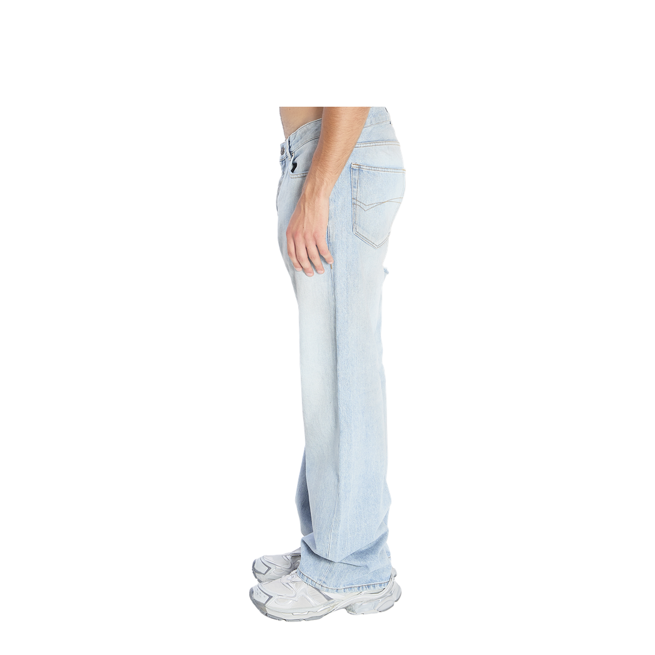 Distressed Relaxed Jeans - Image 3