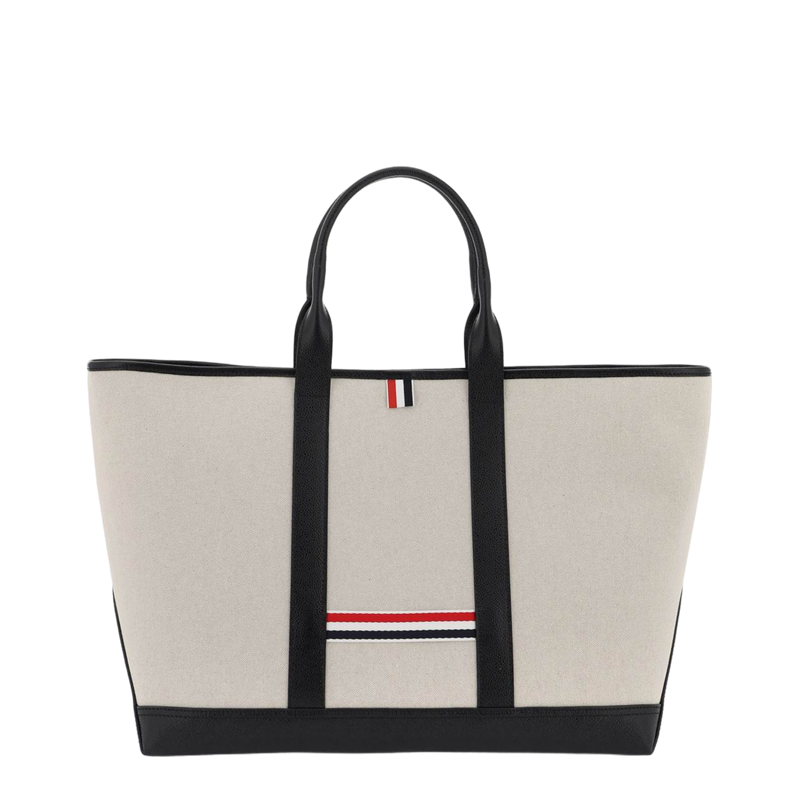 Medium RWB Stripe Tote Bag - Image 1
