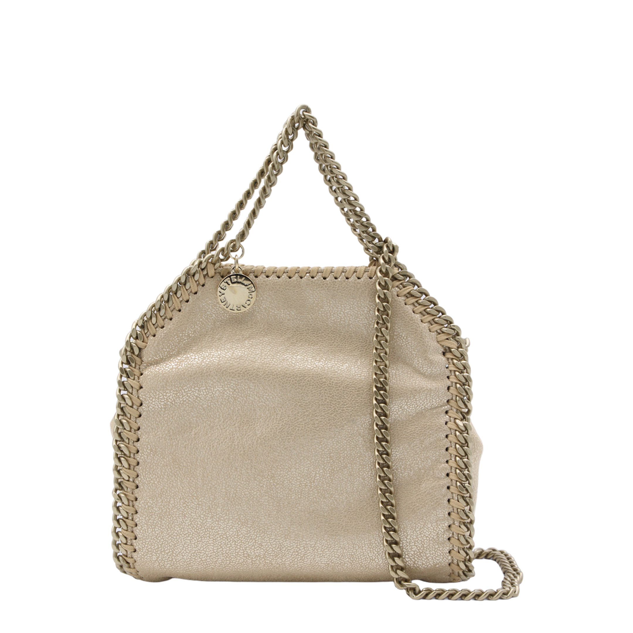 Falabella Tiny Polyester Handbag - Gold - Image 2
