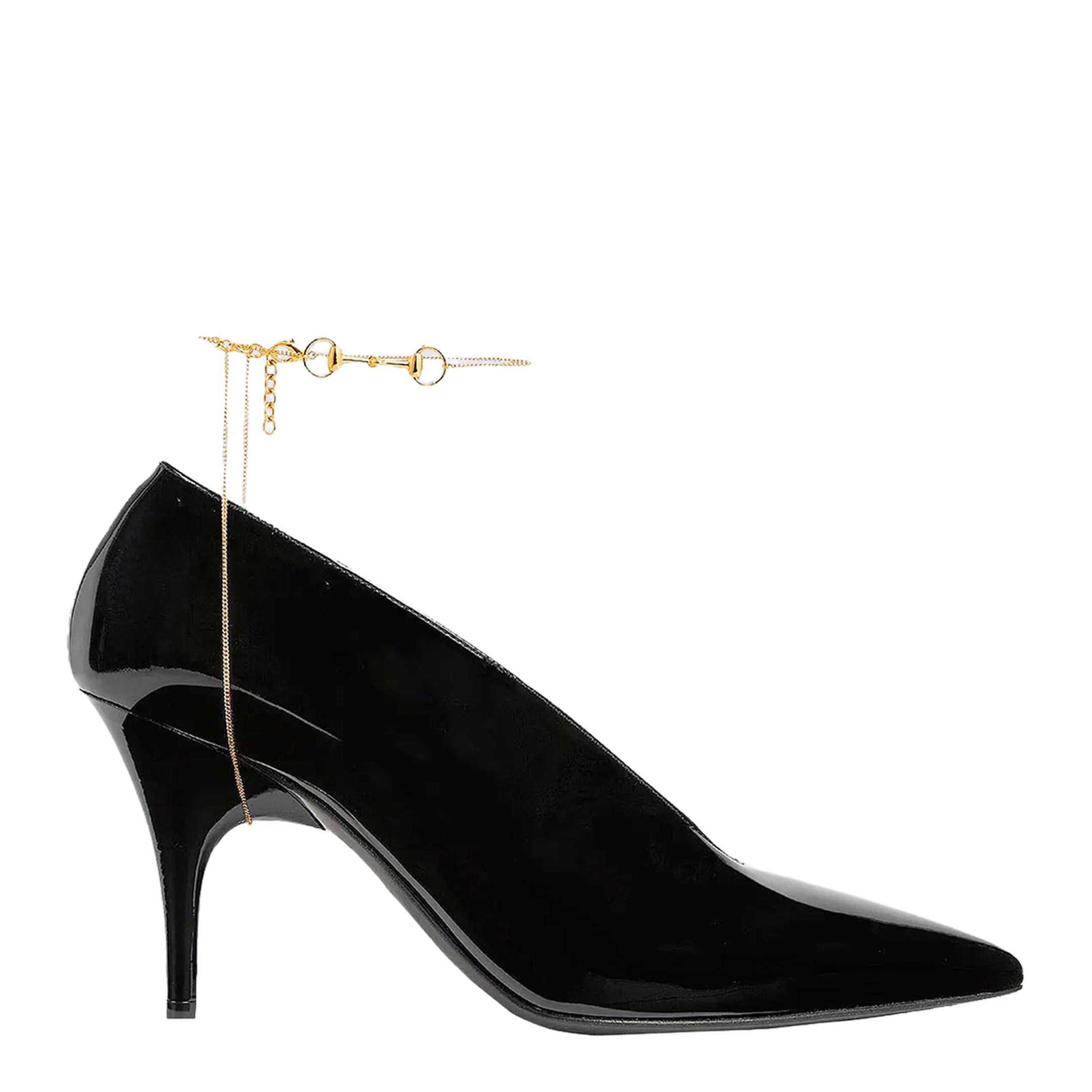 Black 97 Heeled Mules - Image 5