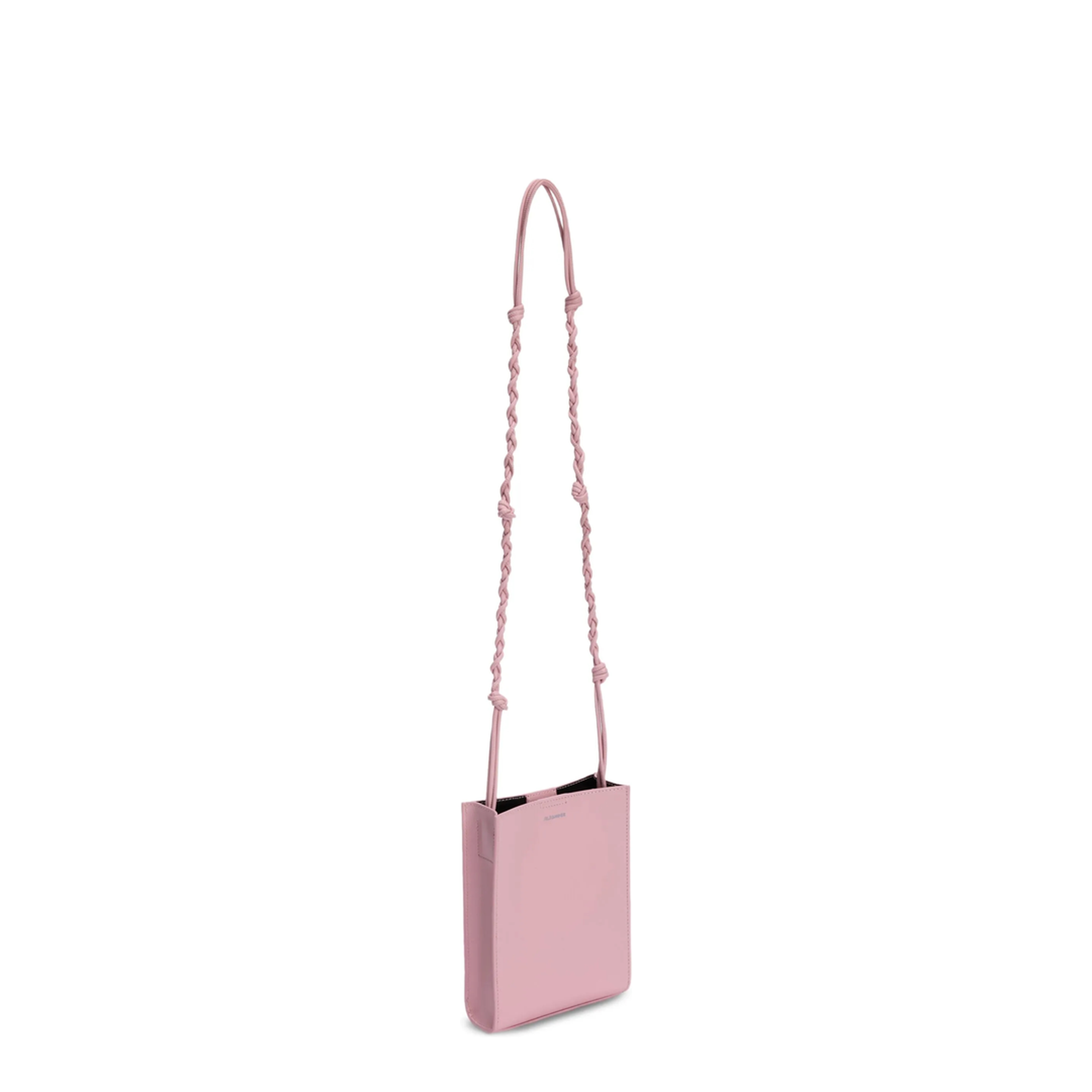 Tangle Small Calf Leather Crossbody - Neon Rose - Image 2