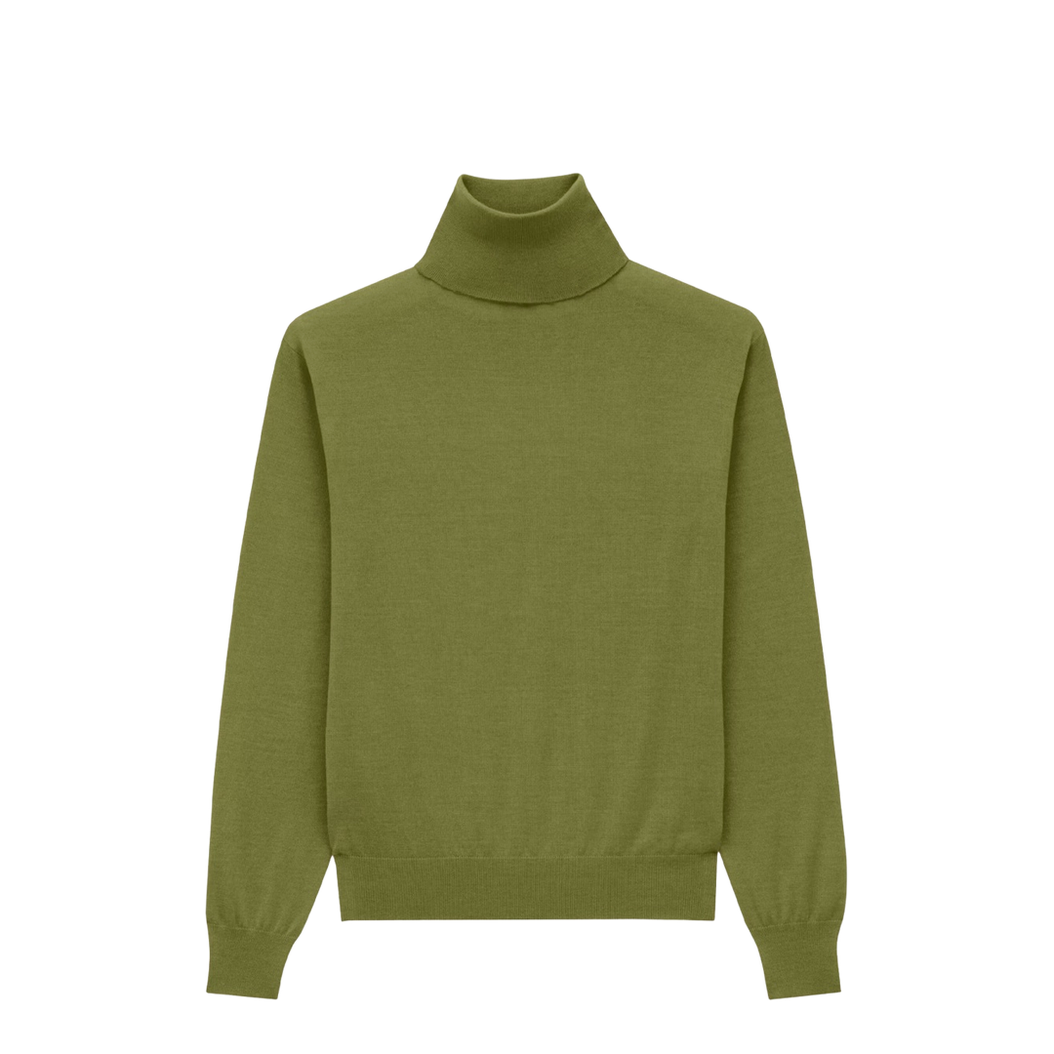 Cashmere Wool and Silk Turtleneck - Image 1