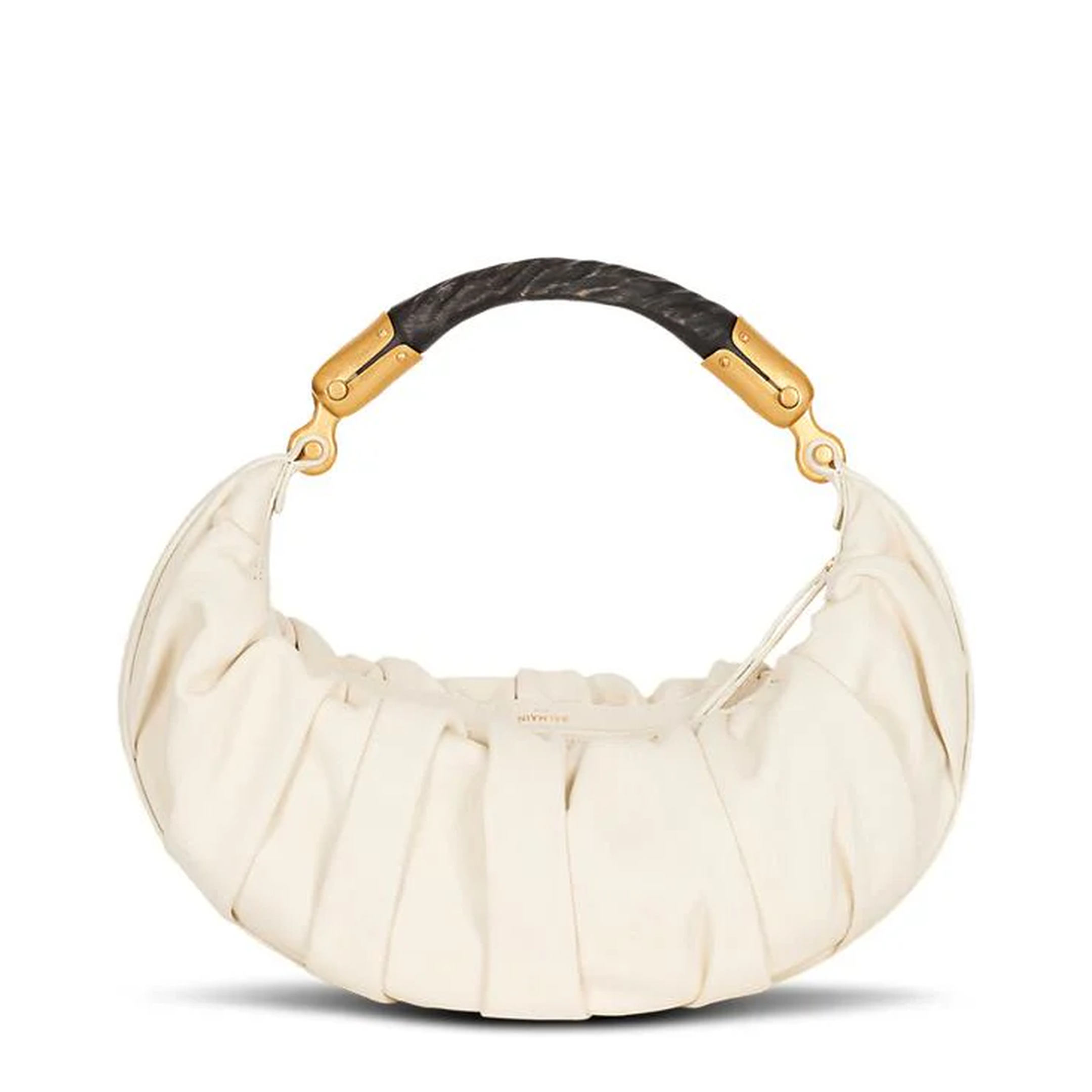Ébène Medium Calfskin Handbag - Cream - Image 4