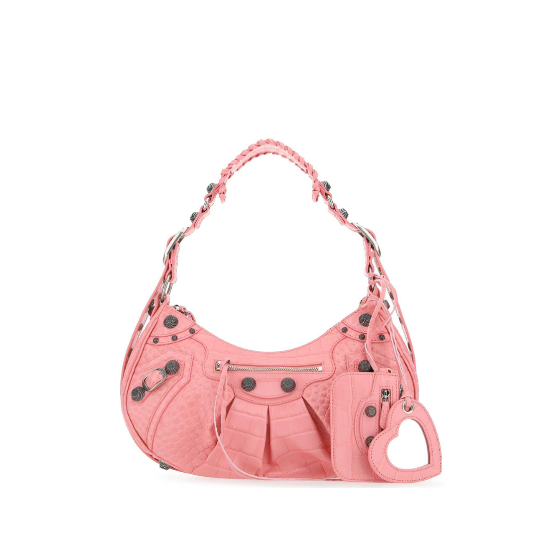 Le Cagole Small Shoulder Bag in Pink - Image 1