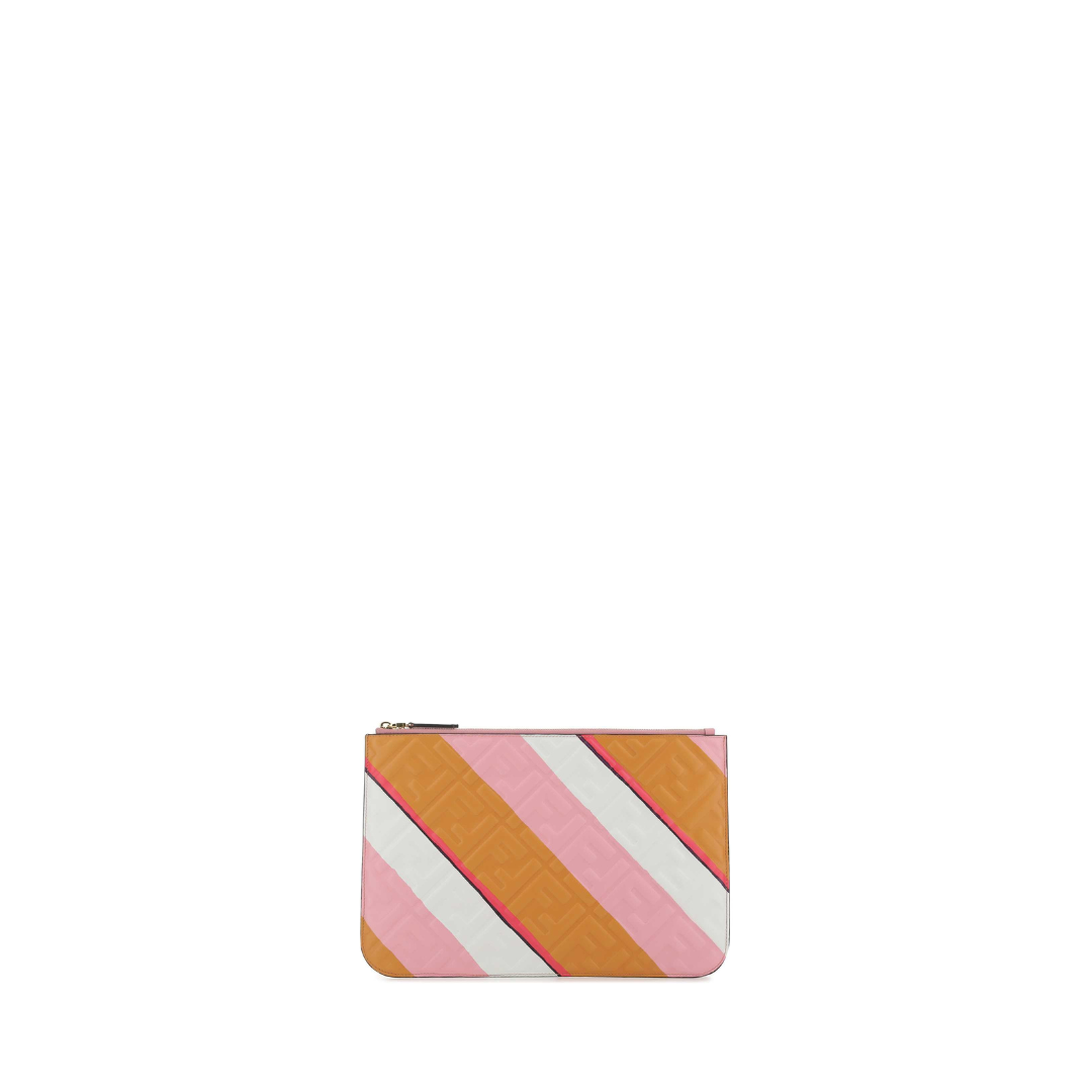 Multicolor Nappa Leather Pouch - Image 1