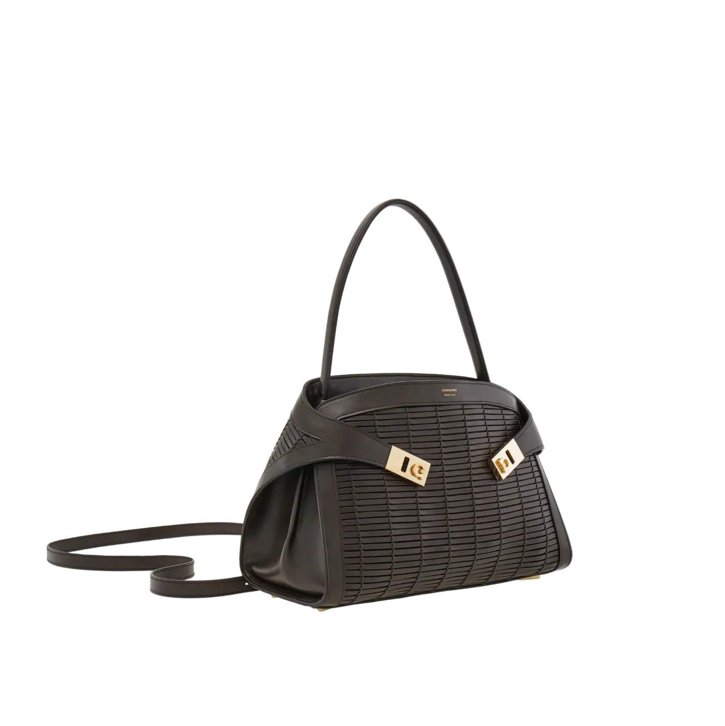 Hug Soft Medium Calfskin Tote Bag - Moro (Dark Brown) - Image 6