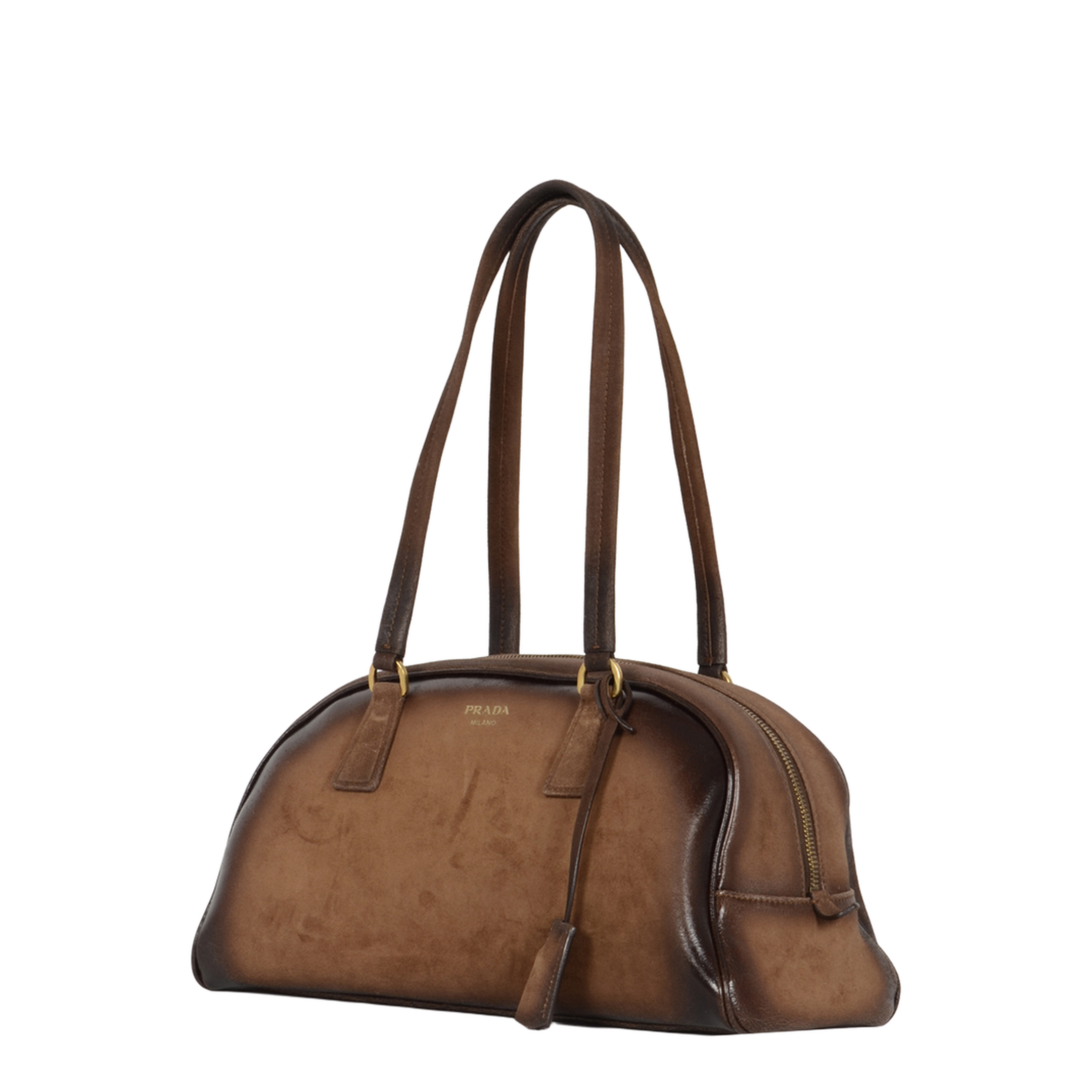 Bowling Medium Calfskin Bag - Cocoa Brown - Image 2