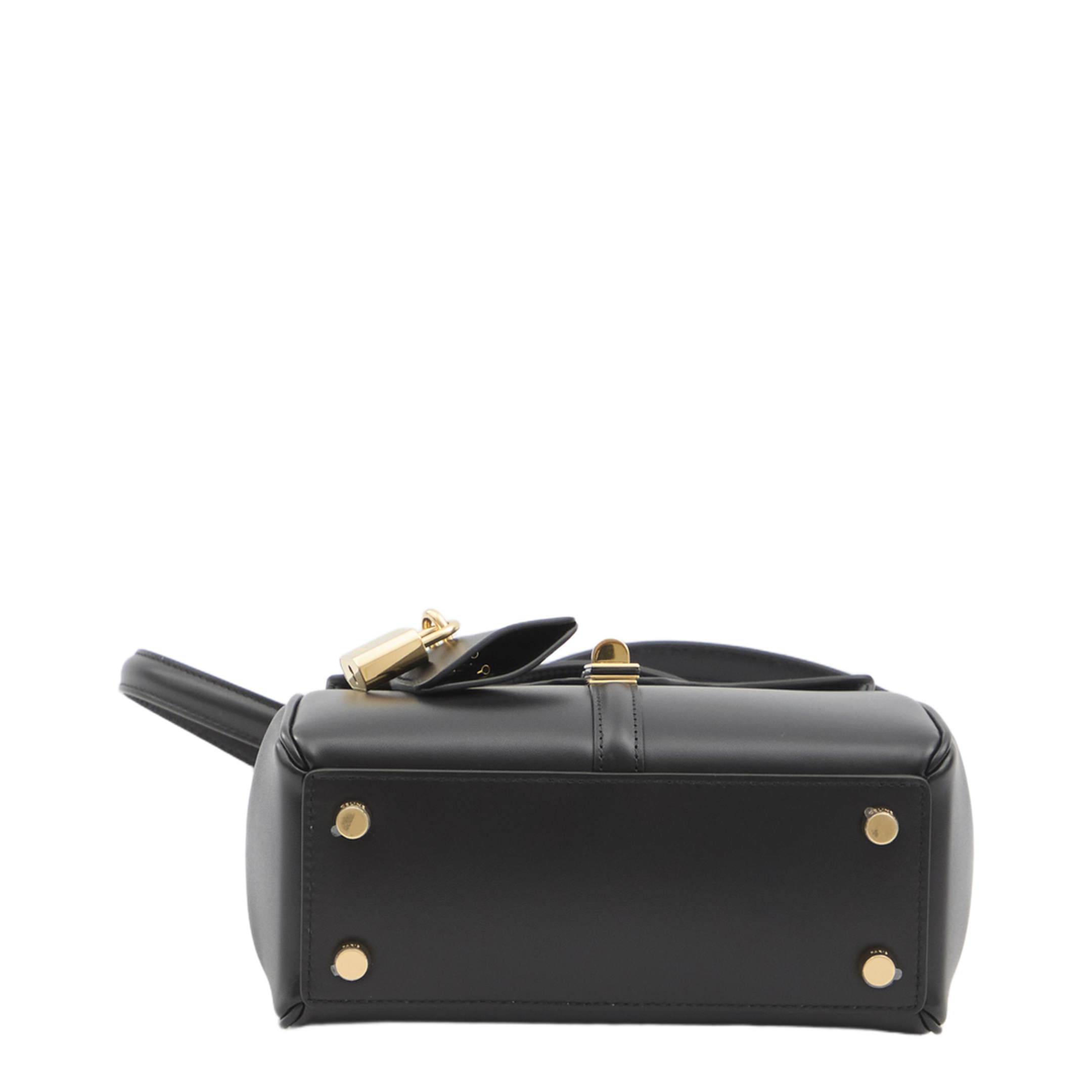 Mini Satin Calfskin Handbag - Black - Image 3