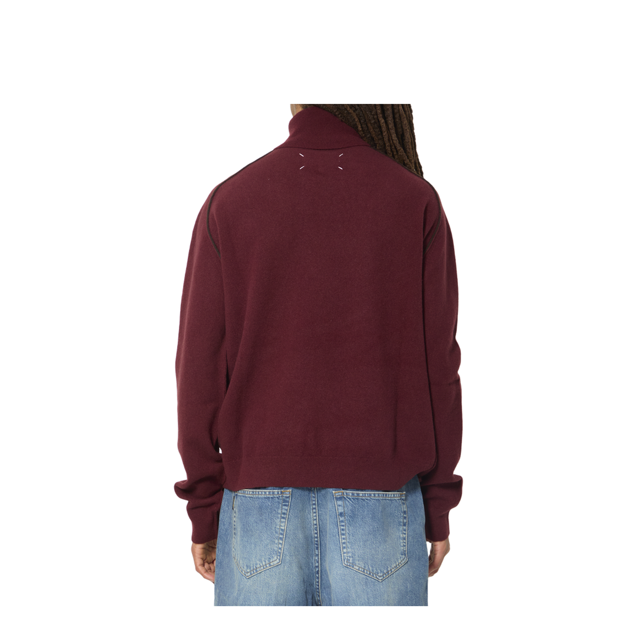 Virgin Wool Turtleneck Sweater - Image 4