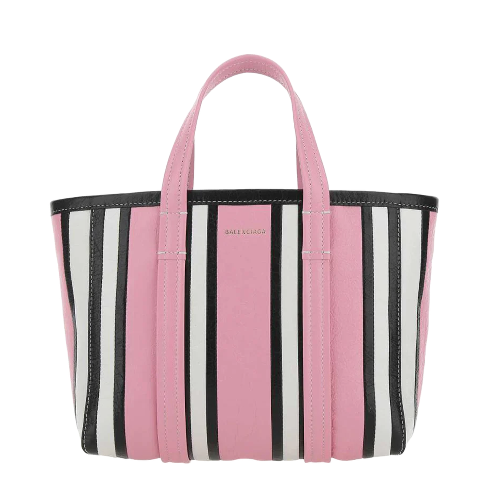 Barbes Leather Small Shopping Bag Multicolor - Image 1