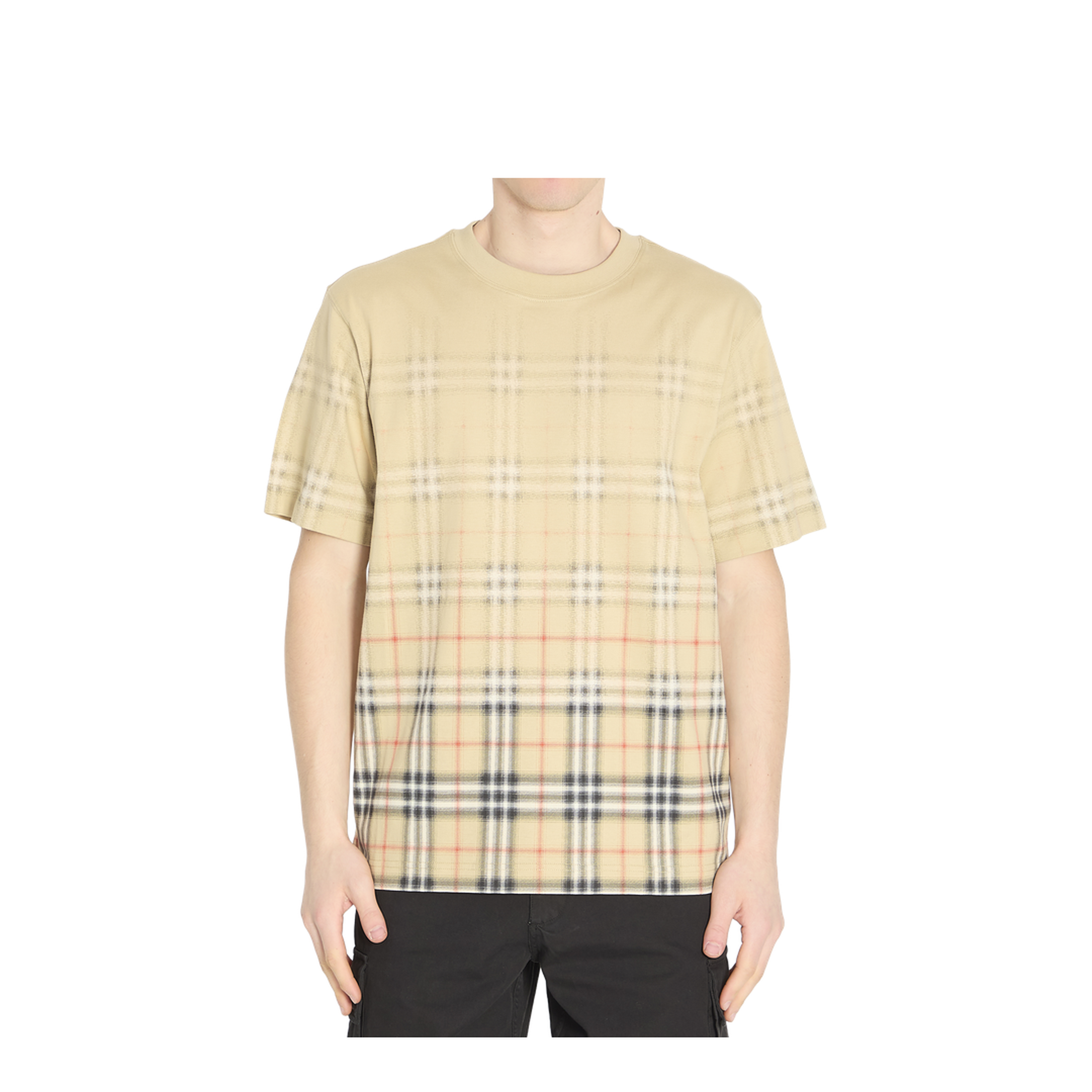 RYAN DEG CHK T-SHIRT - Image 1