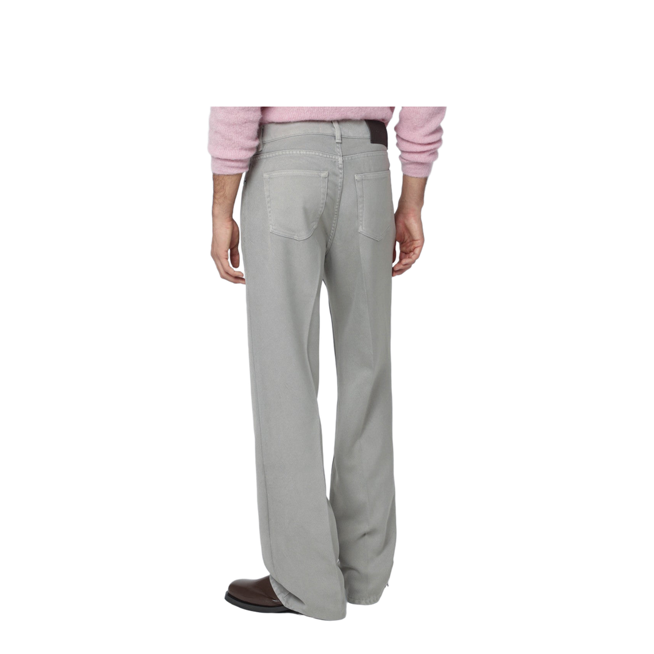 Light Grey Trousers in Japanese Polyester - Image 2