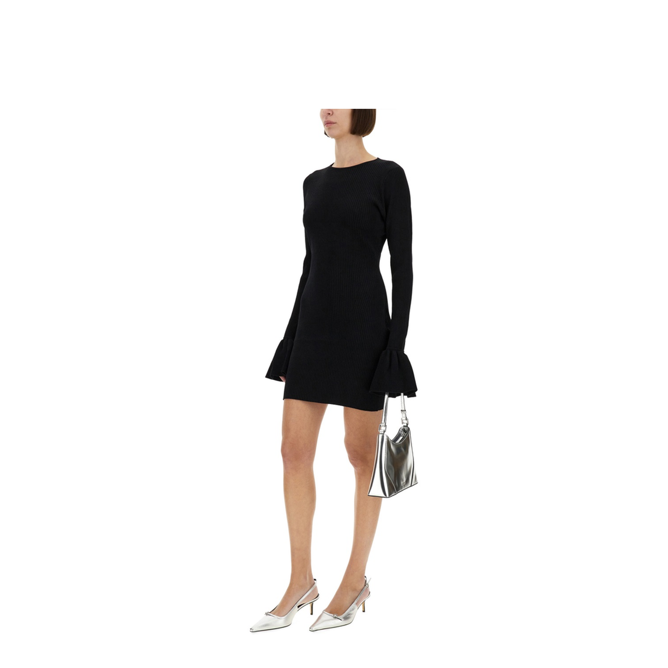 Knitted Mini Dress - Image 2