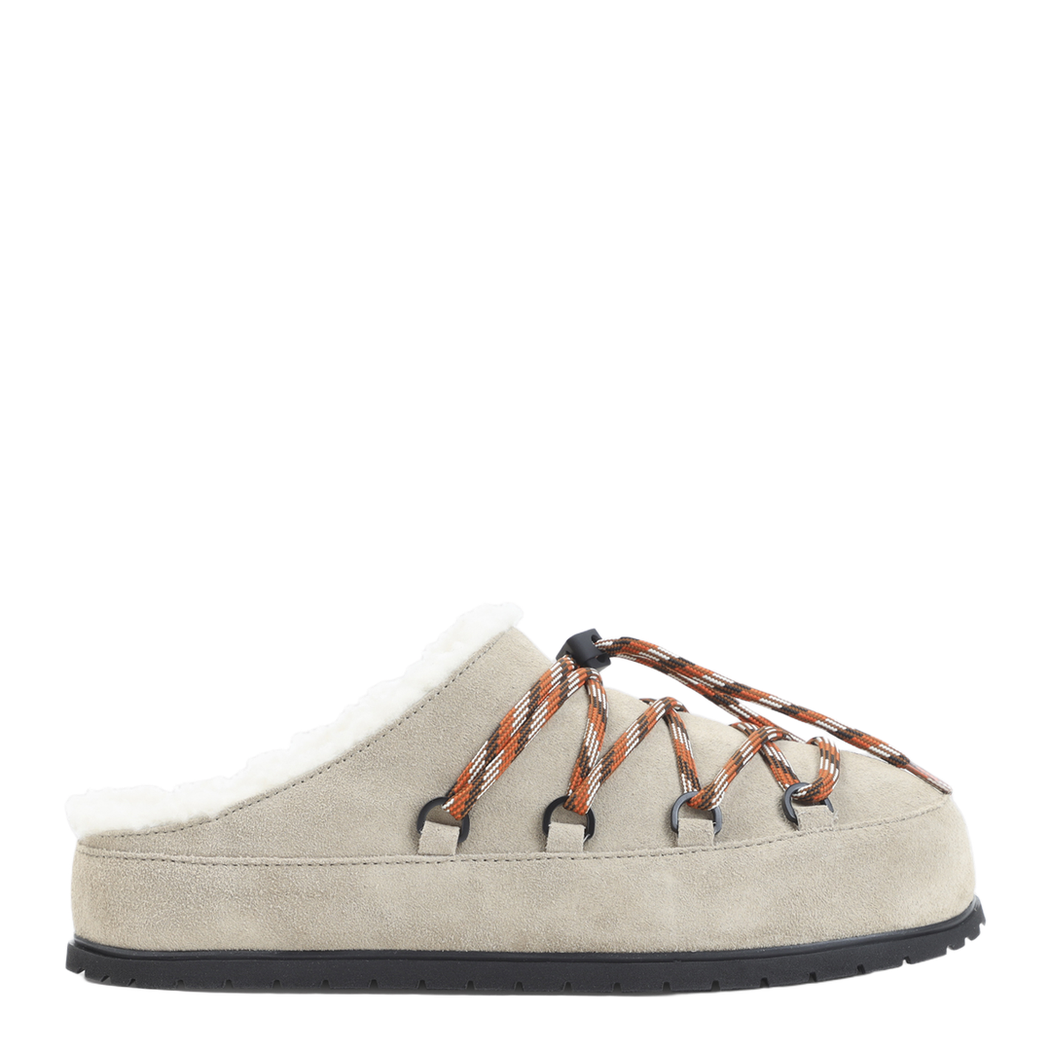 Shearling-Lined Mules - Image 3