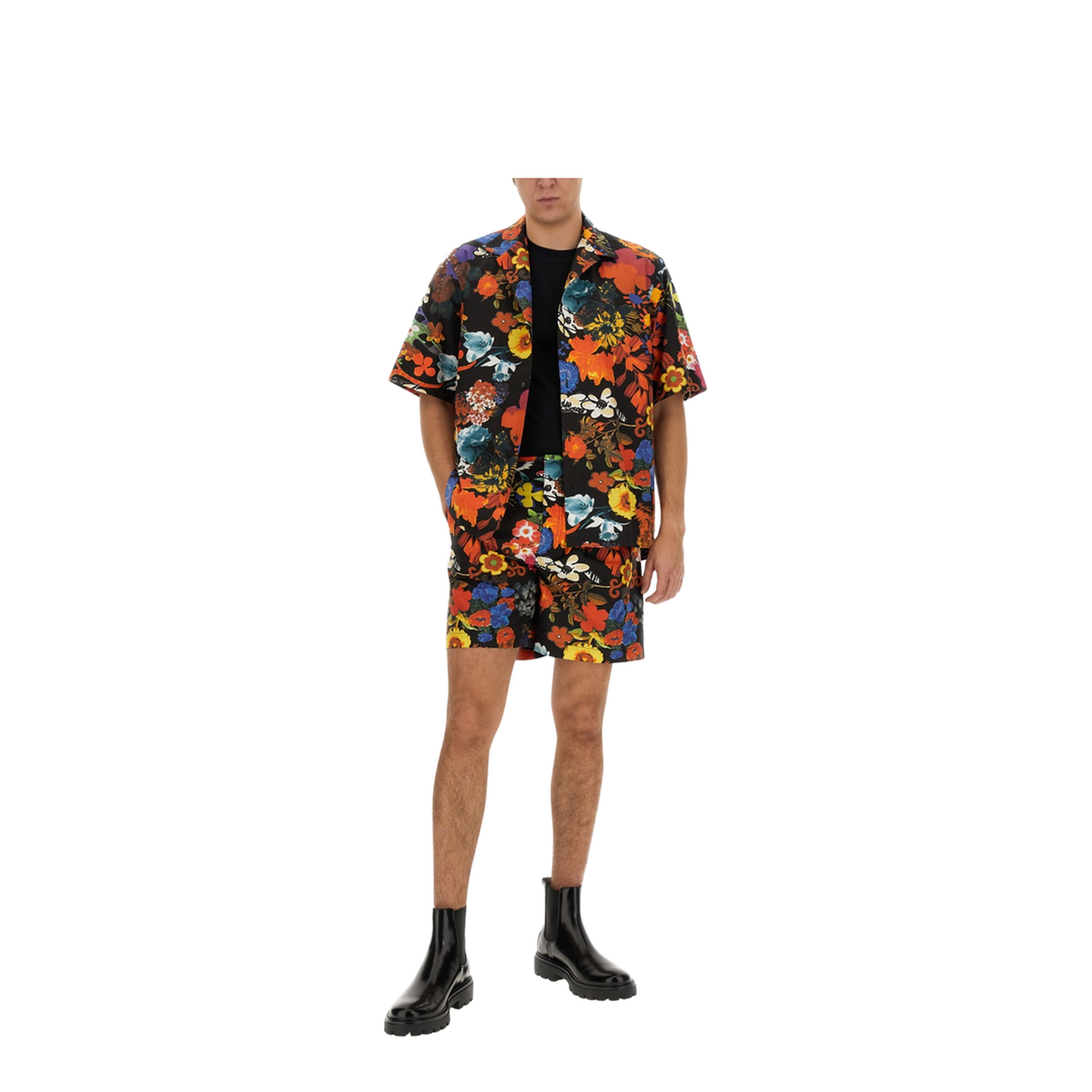 Bermuda with Floral Pattern - Image 2