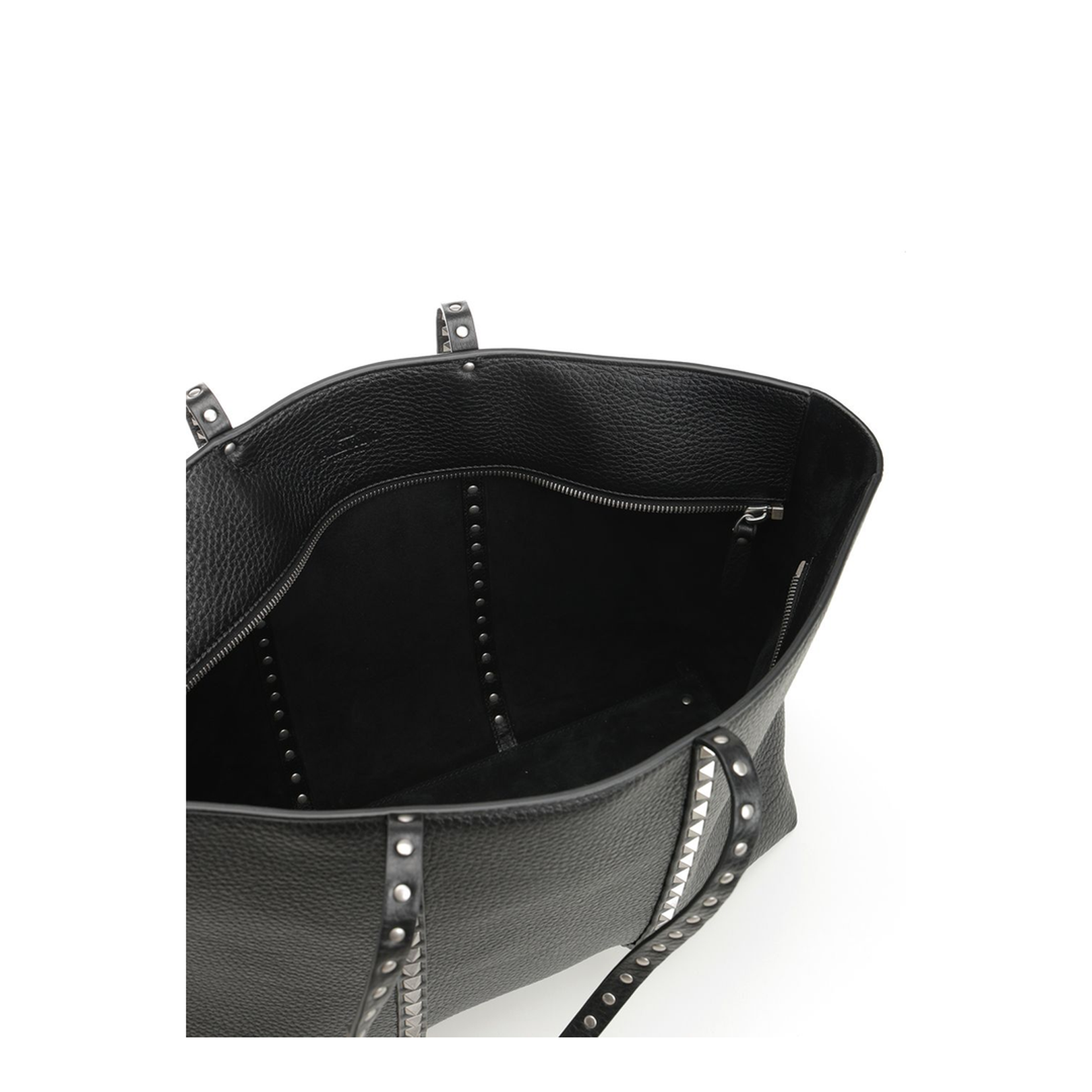 Rockstud Leather Tote Bag - Image 4