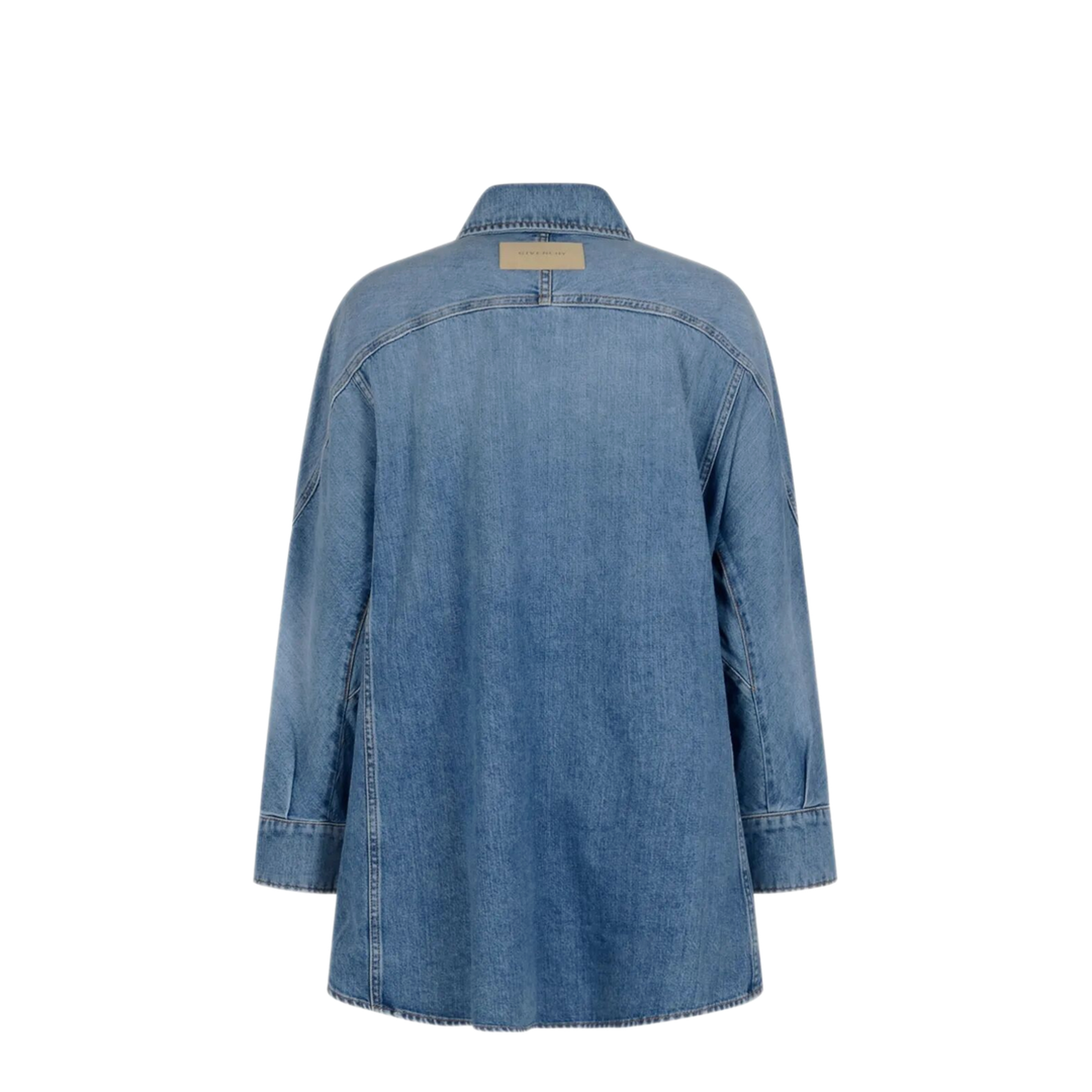 Cocoon Denim Shirt - Image 2