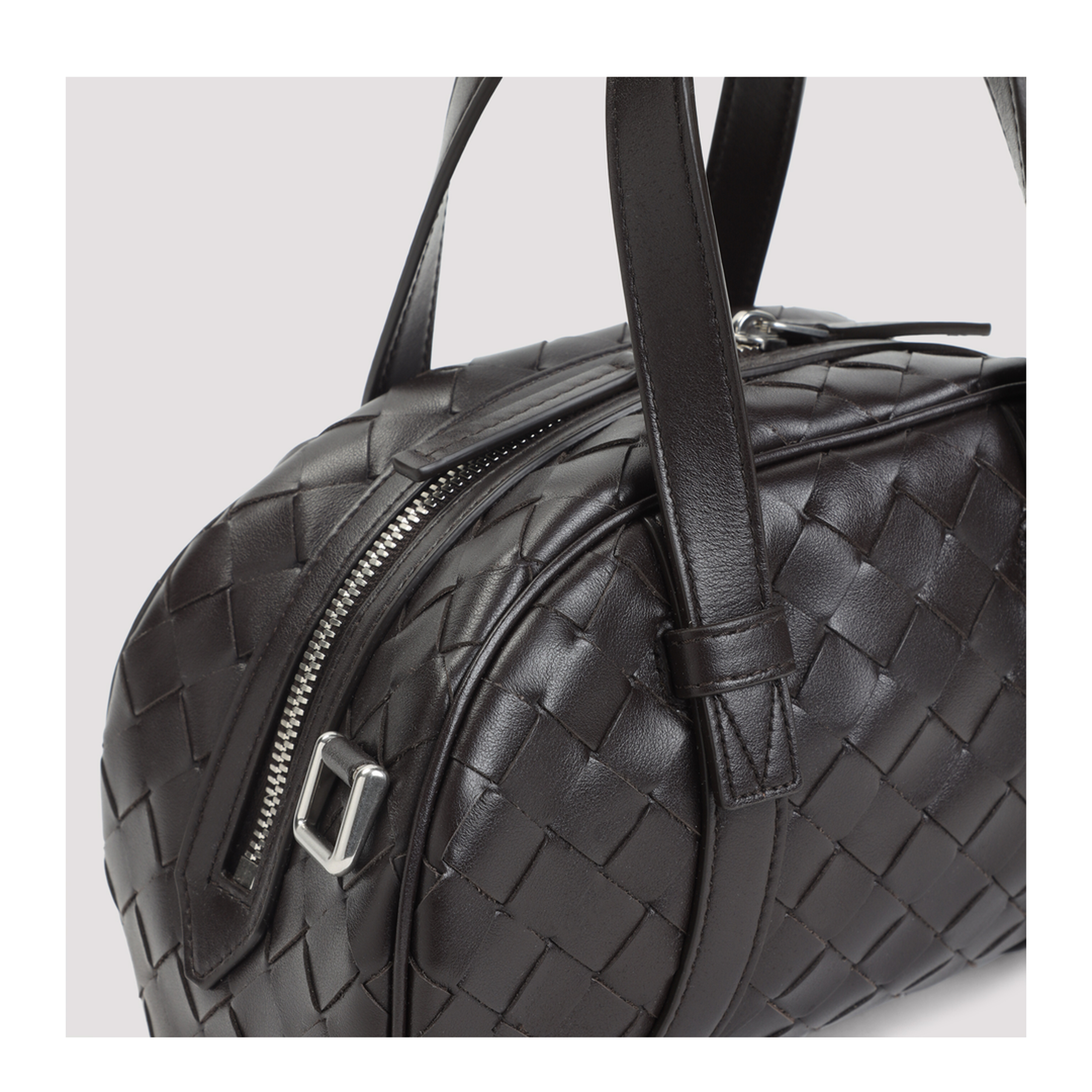 Shoulder Bag with Woven Design - Image 5