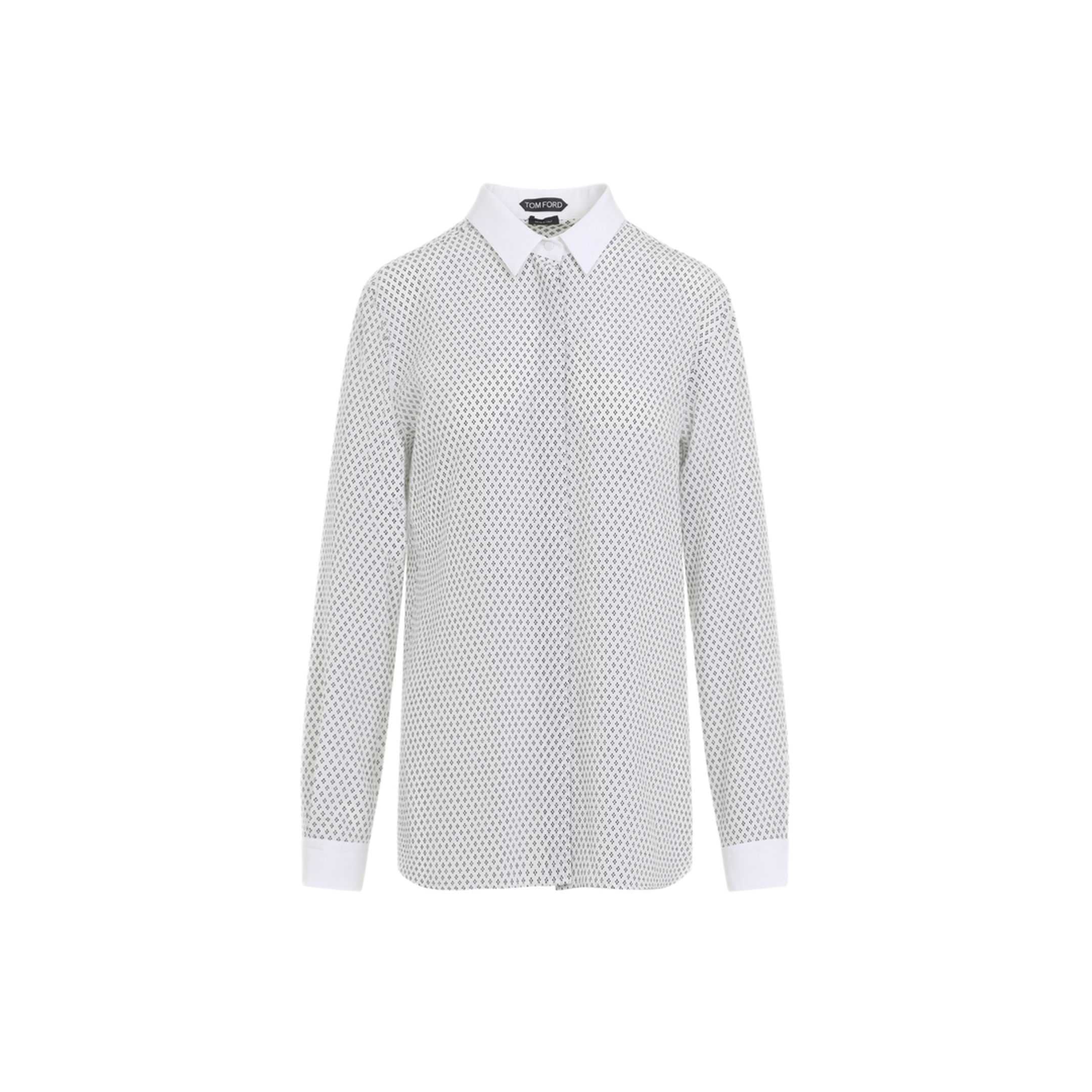 Multi Argyle Printed Silk Shirt - Image 2