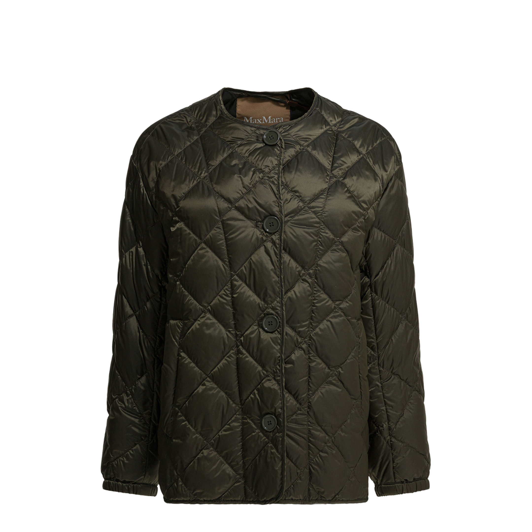 Short Canvas Down Jacket - Image 1