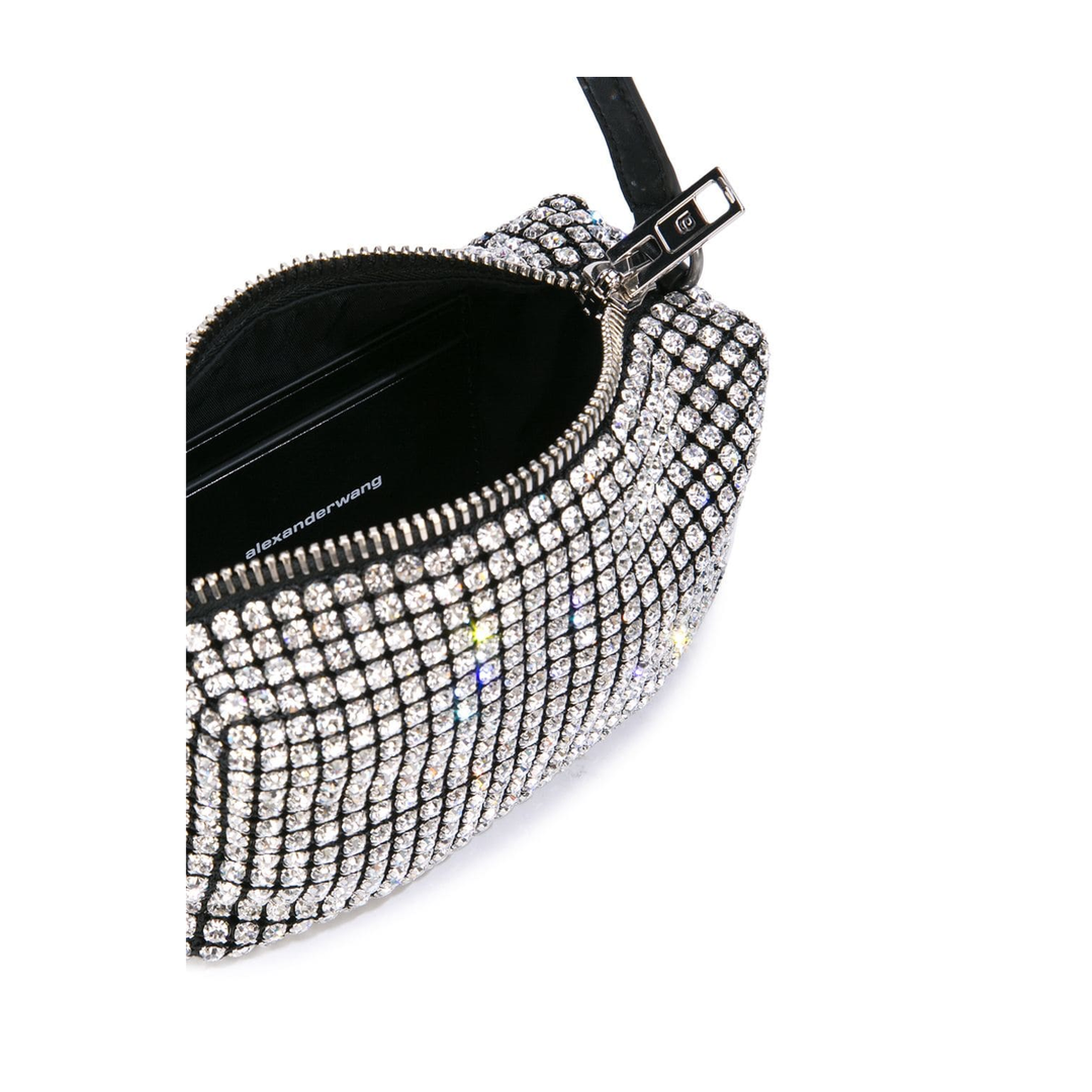 Heiress Medium Pouch In Crystal Mesh - Image 5