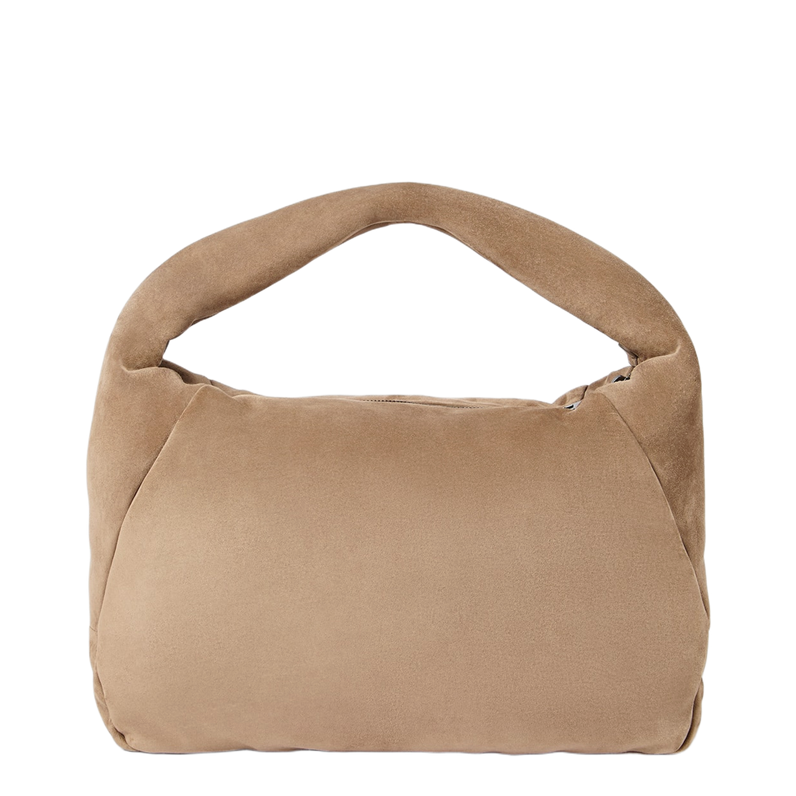 BC Duo Suede Shoulder Bag Light Brown - Image 2
