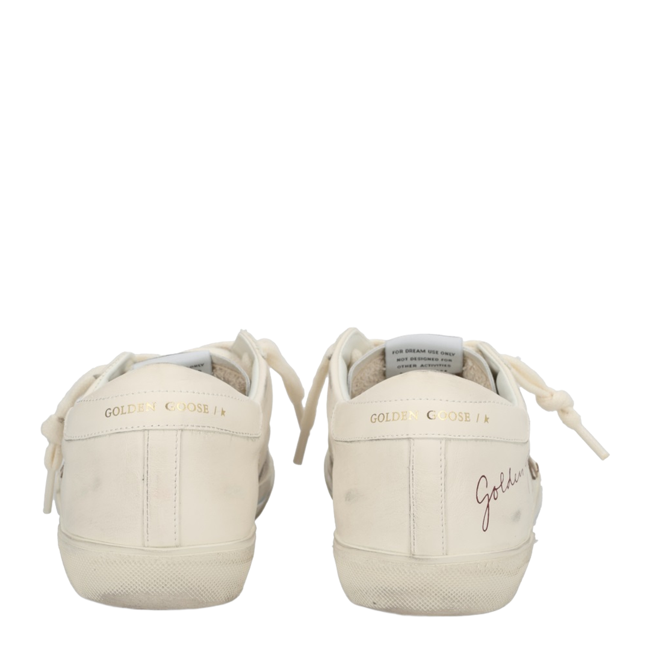Super-Star Nappa Leather Sneakers with Laminated Leather Star - Image 3