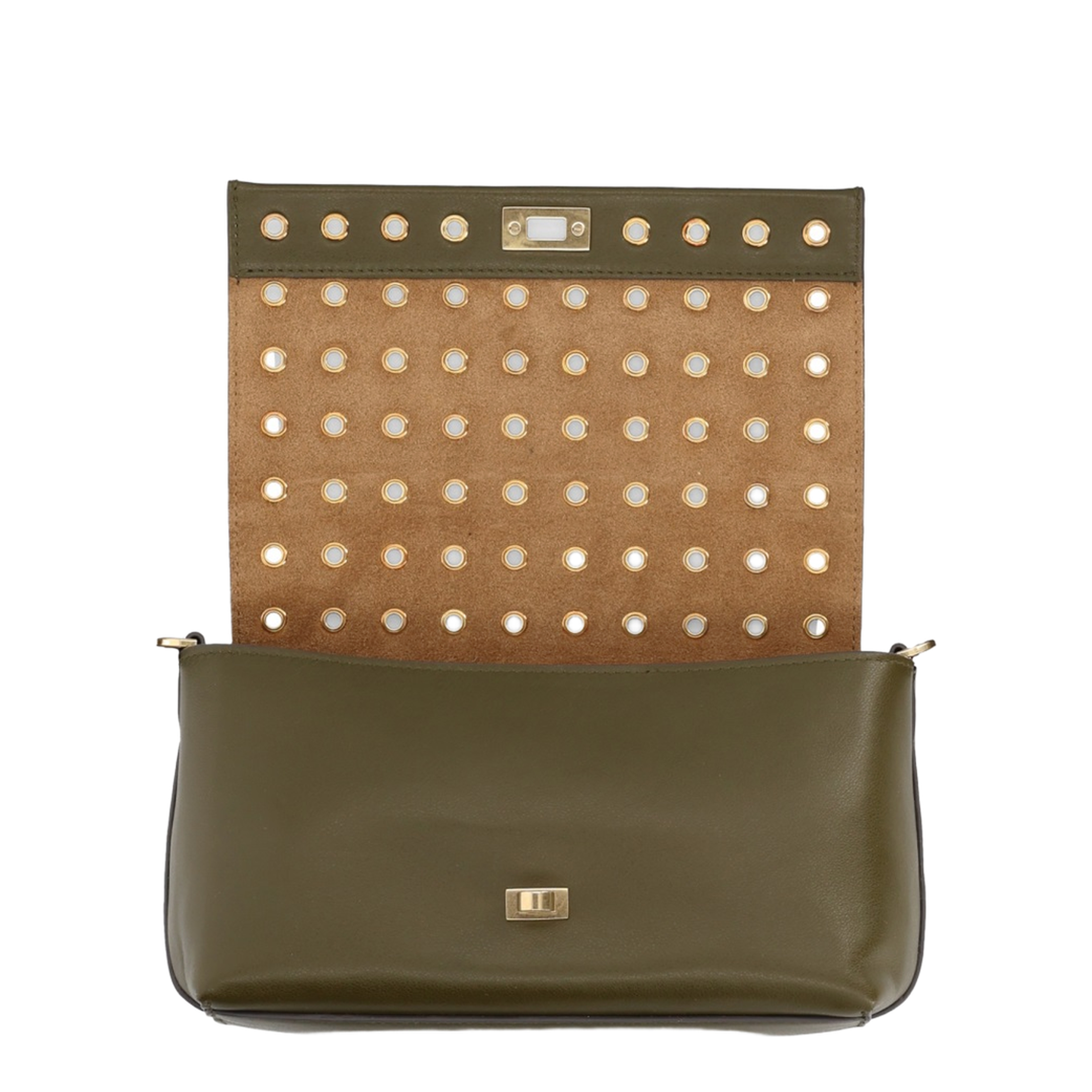 Mortimer Crossbody Bag Calf Leather - Bonsai - Image 4