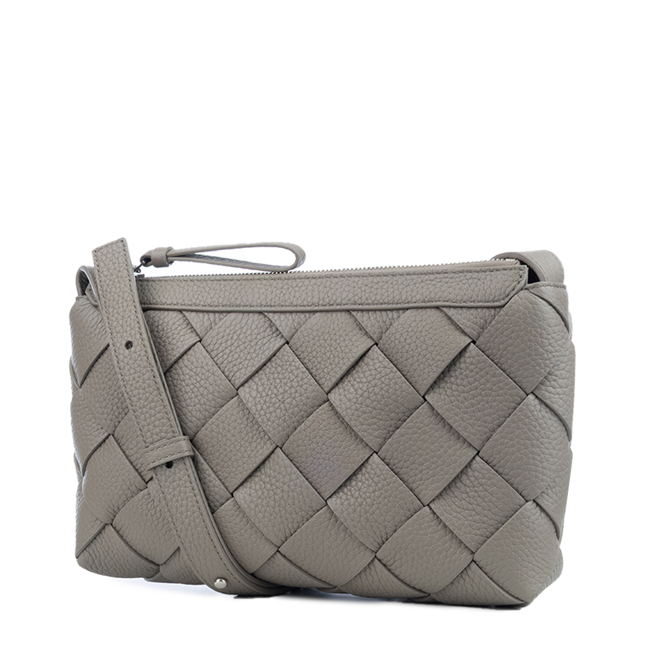 Diago Calfskin Messenger - Limestone - Image 2
