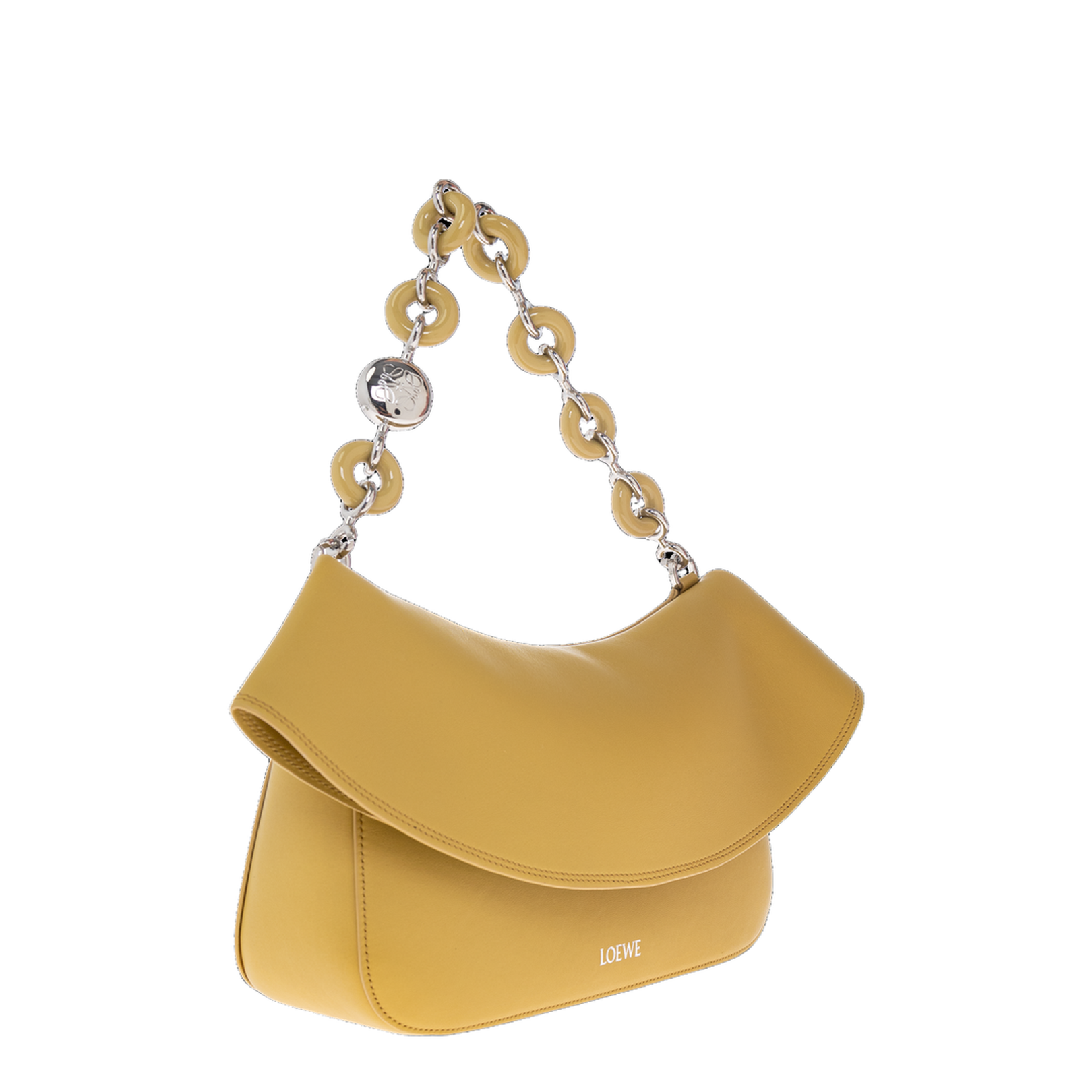 Ola Medium Calfskin Shoulder Bag - Ginger - Image 4