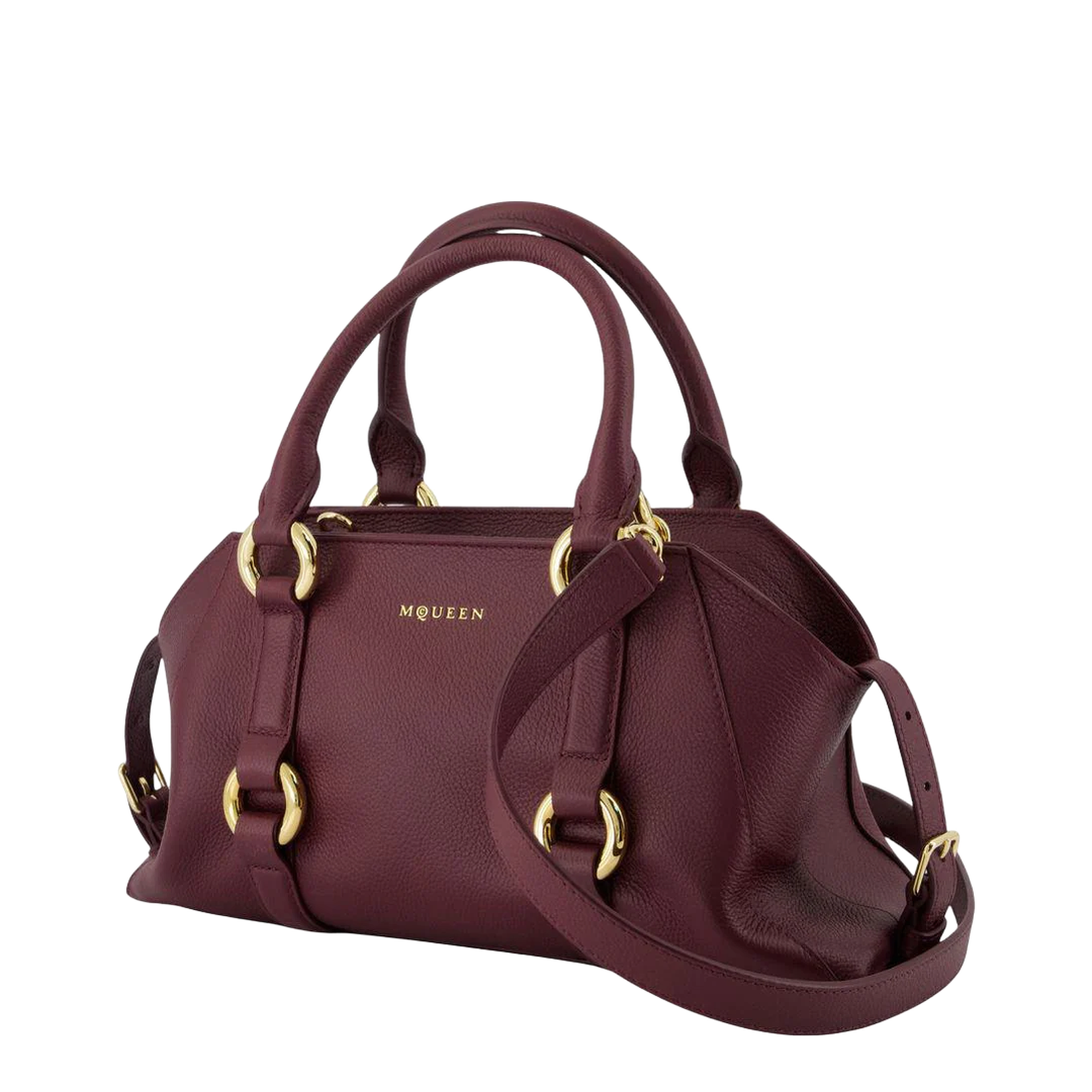 Farringdon Small Purse Shoulder Bag Maroon - Image 2