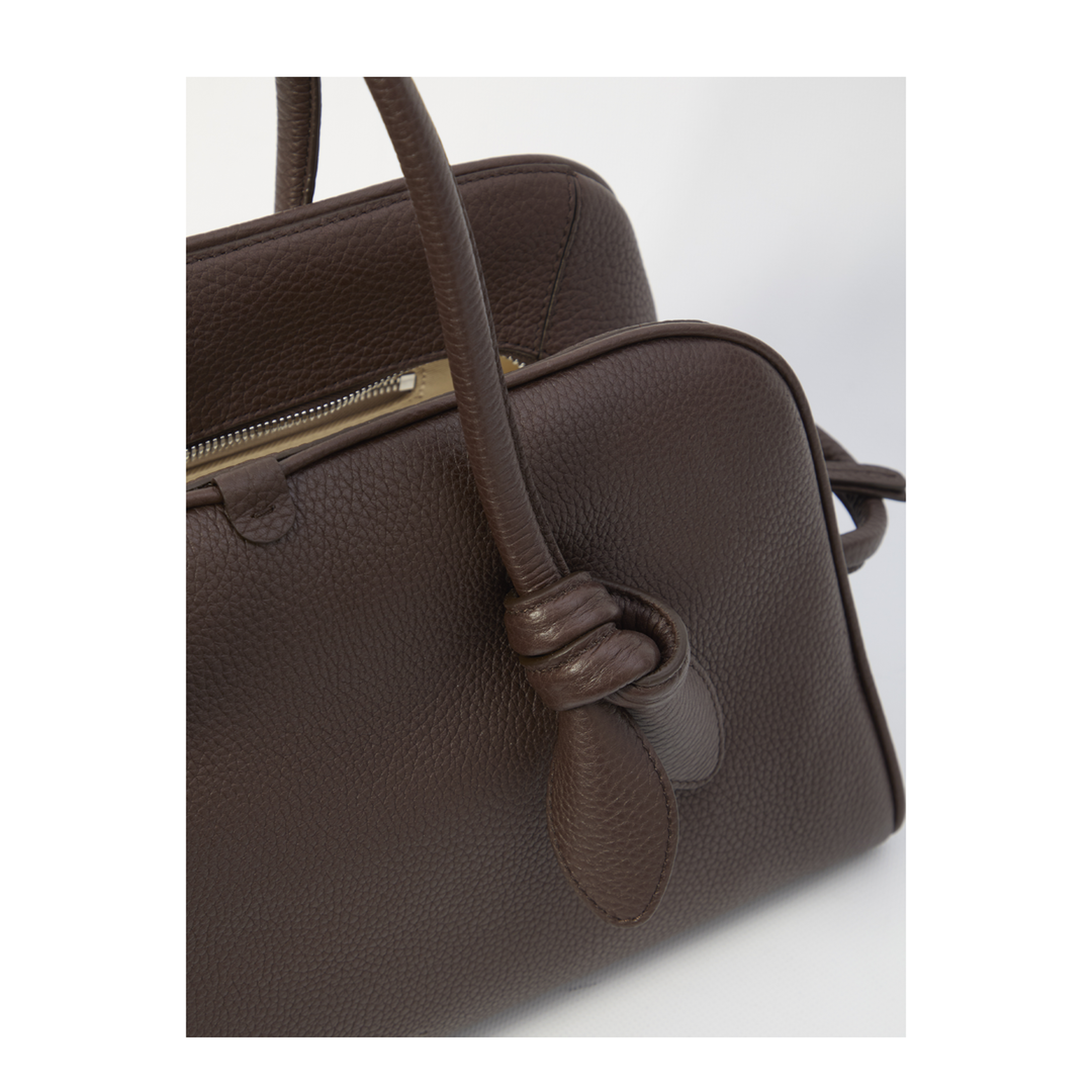 Le Turismo Medium Calfskin Bowling Bag - Dark Brown - Image 4