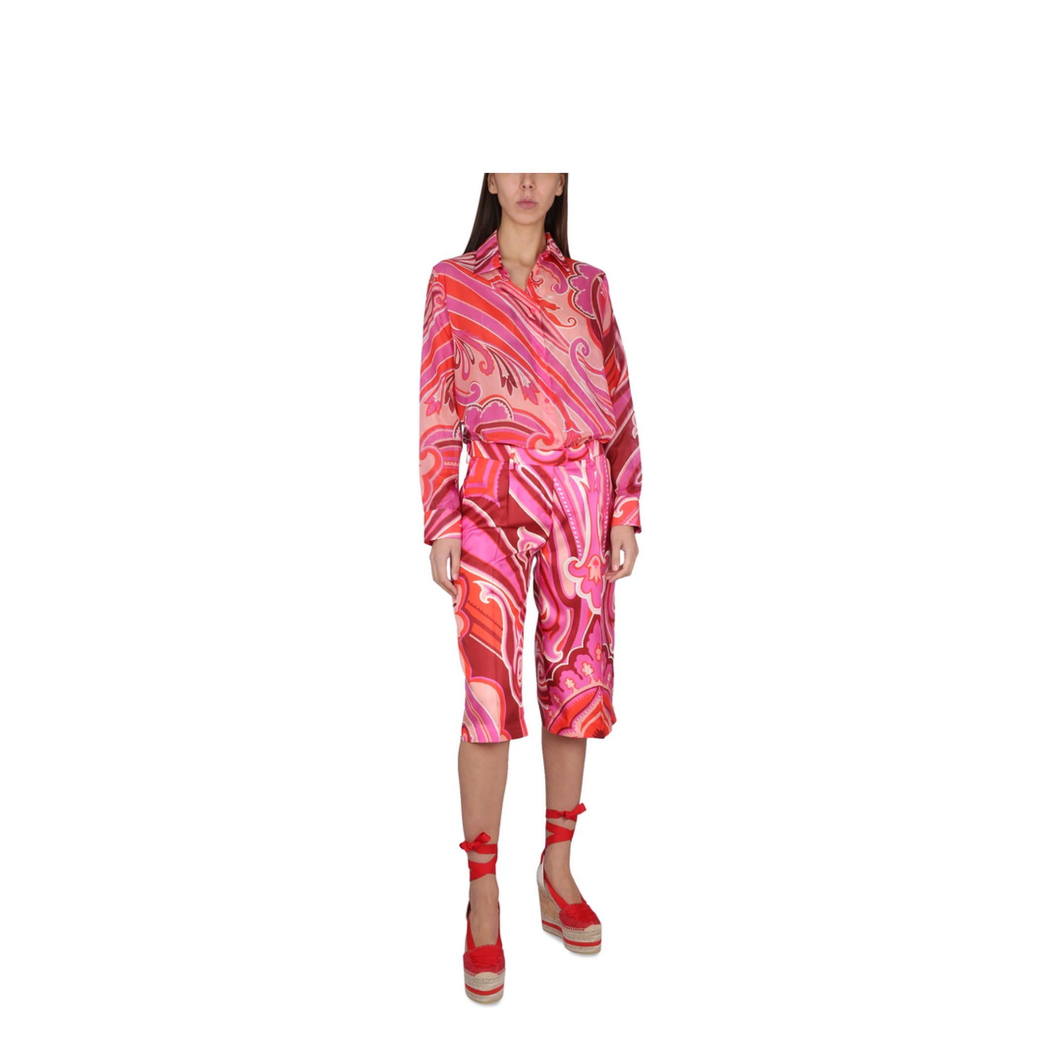 Patterned Bermuda Shorts - Image 2