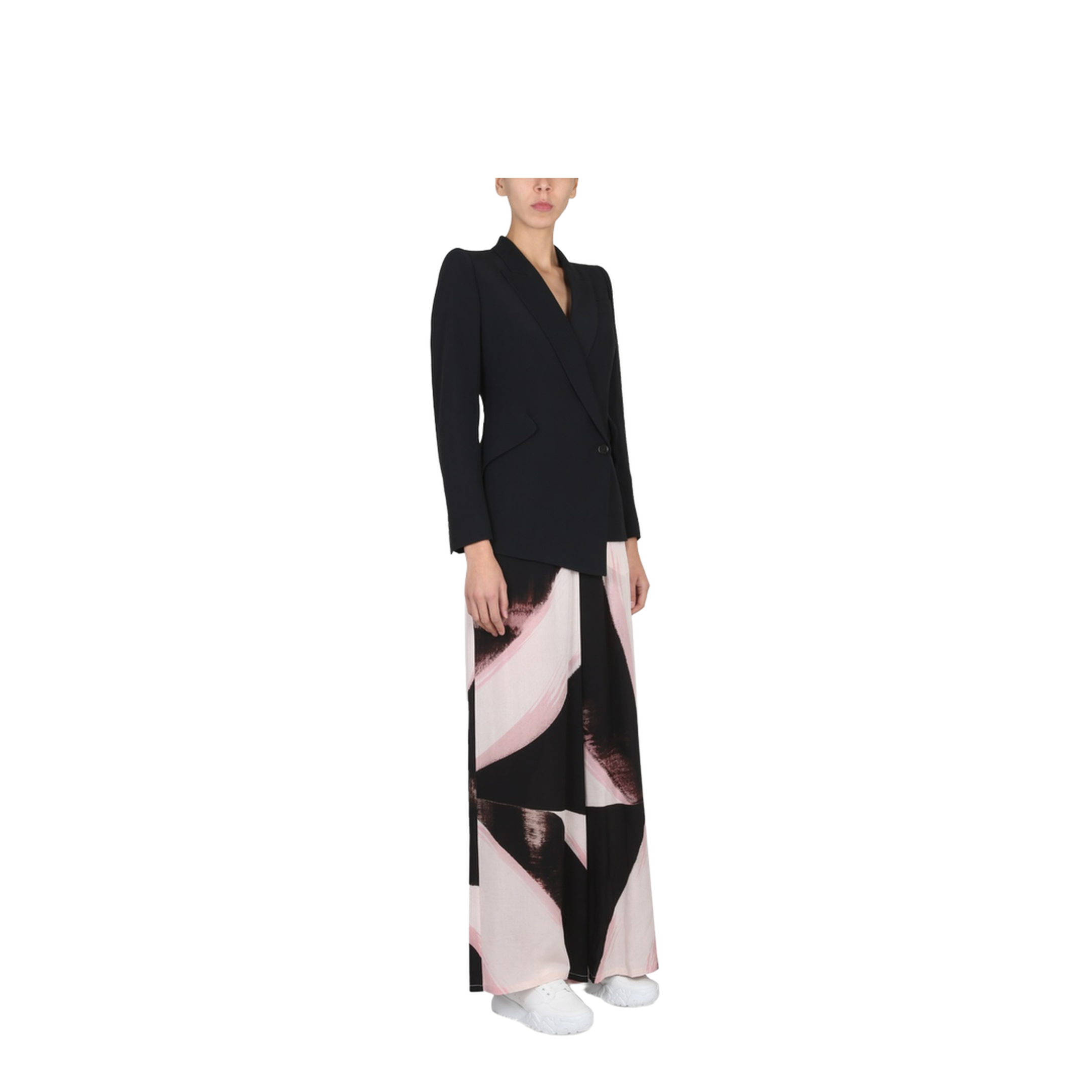 Brushstroke Graphic Pants - Image 2