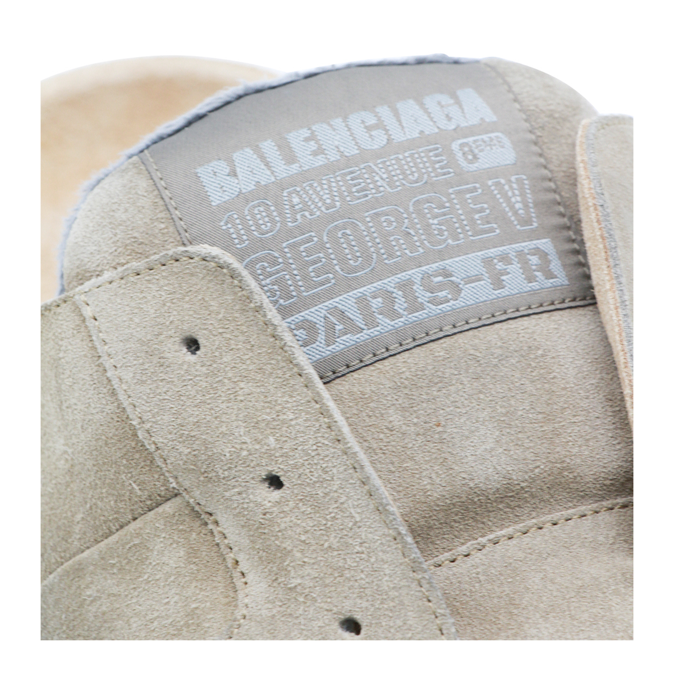 Dumbo Sabot in Distressed Suede Calfskin - Image 7
