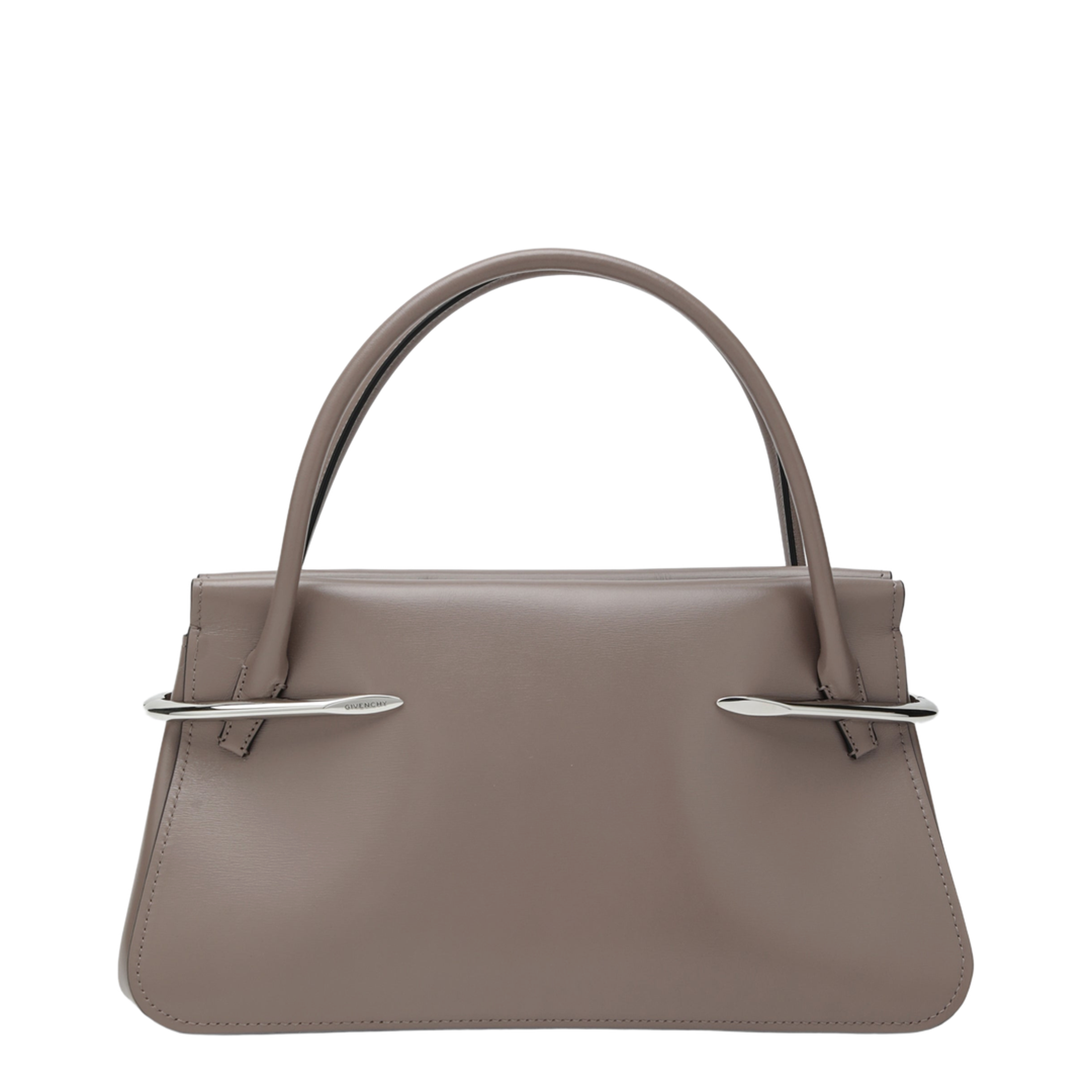Pinch medium bag in taupe leather - Image 1