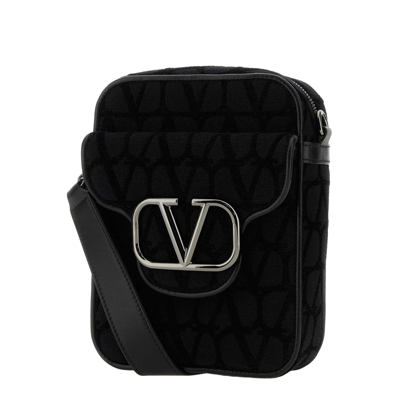 Toile Iconographe Canvas Crossbody Bag - Black - Image 2