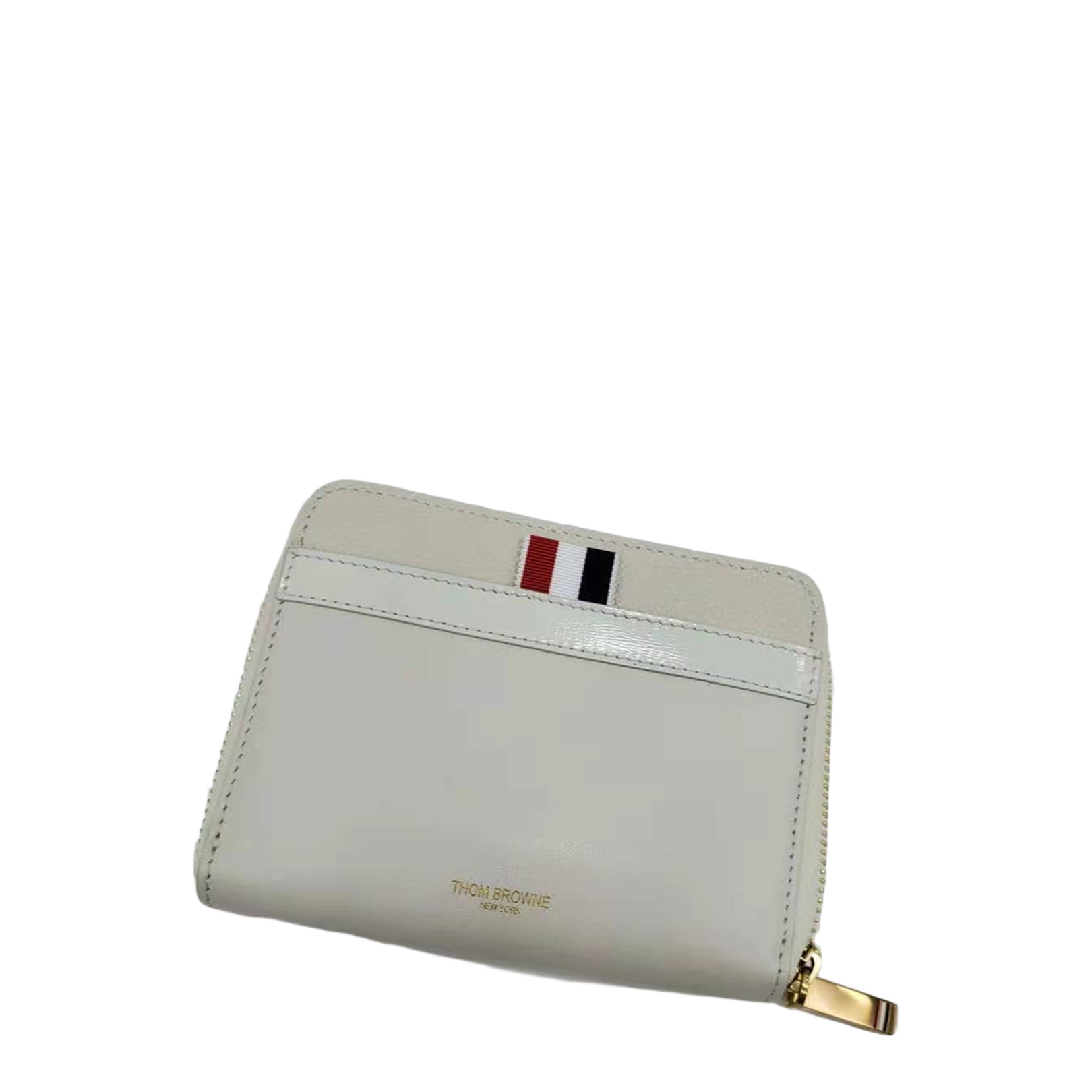 White Logo Clutch Bag - Image 1