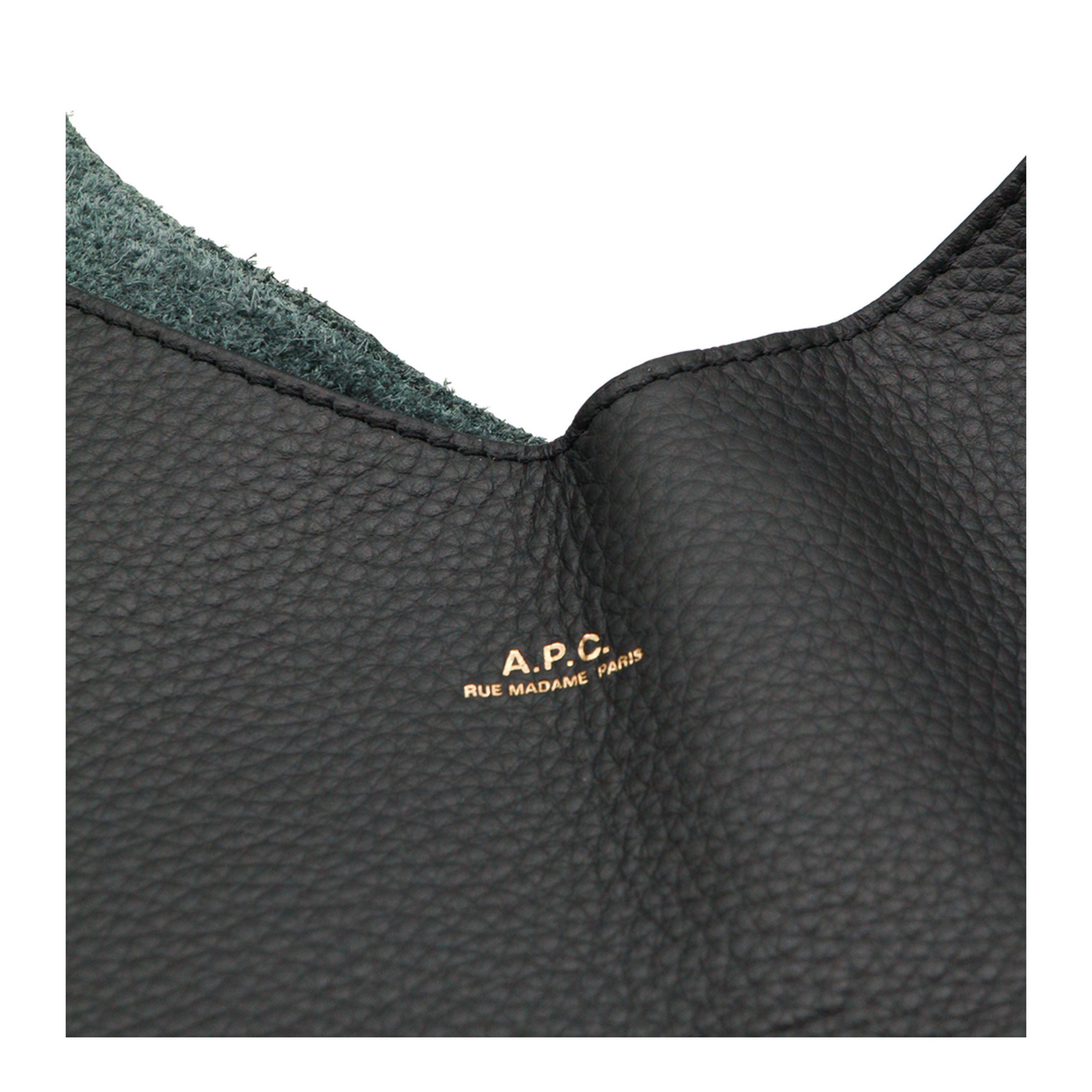 Le Neige Cowhide Leather Tote Bag - Noir - Image 5