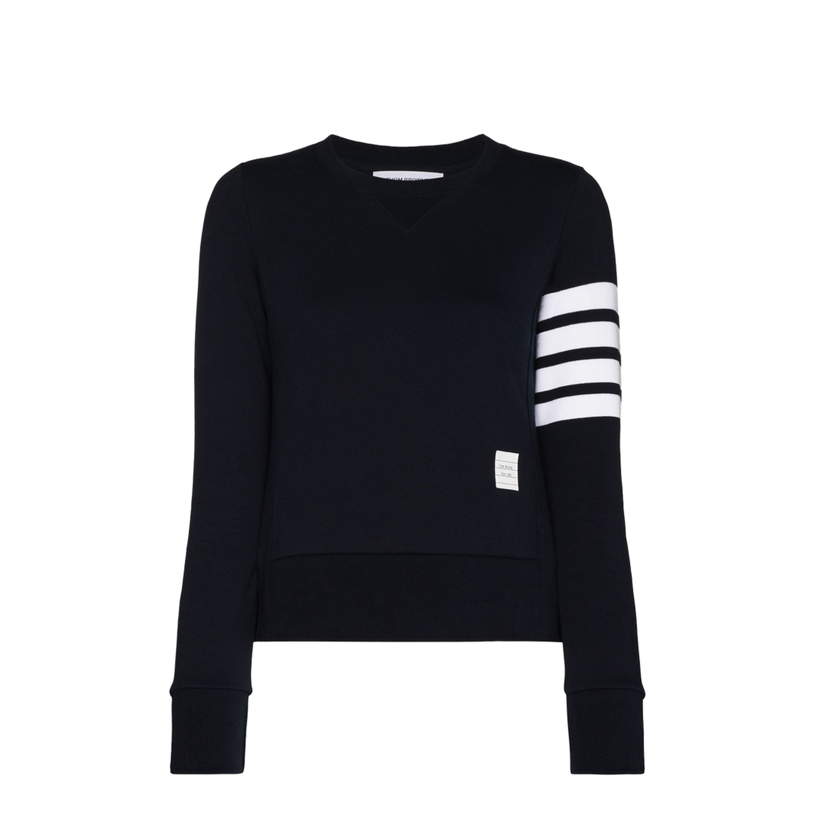 4 Bar Sweatshirt - Navy - Image 1