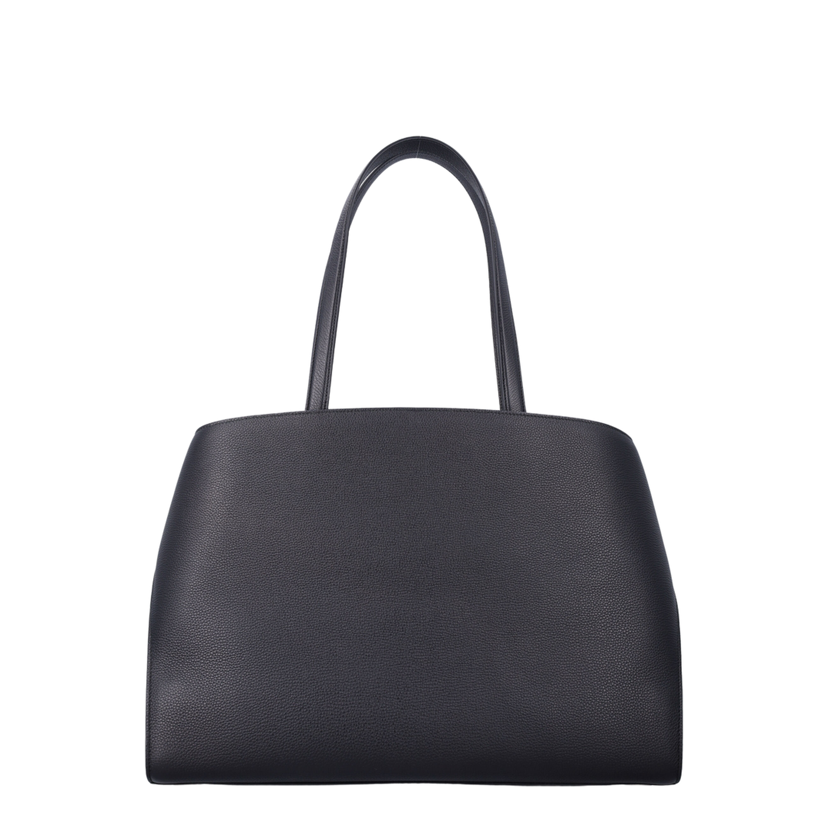 Hug Leather Shoulder Bag Black - Image 3
