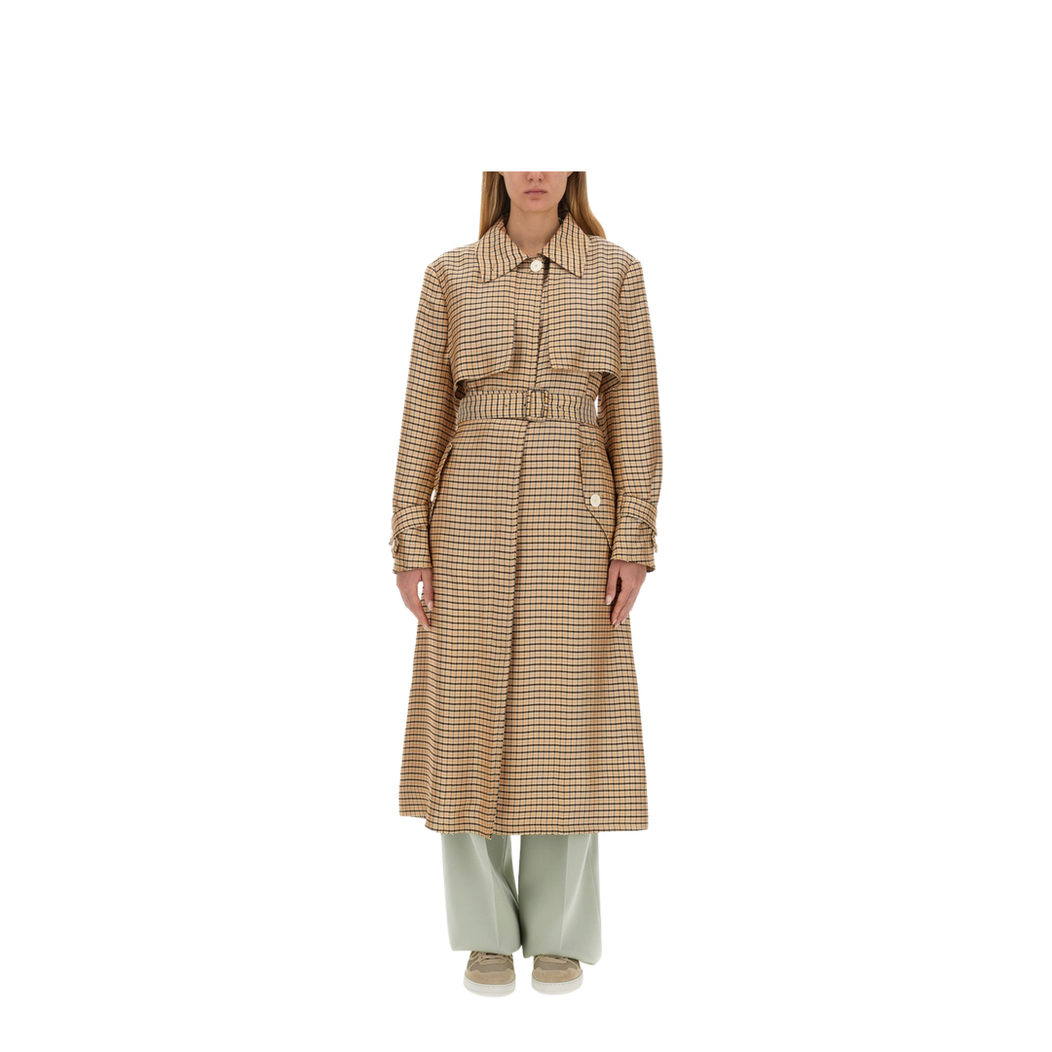Belted Trench Coat - Image 1
