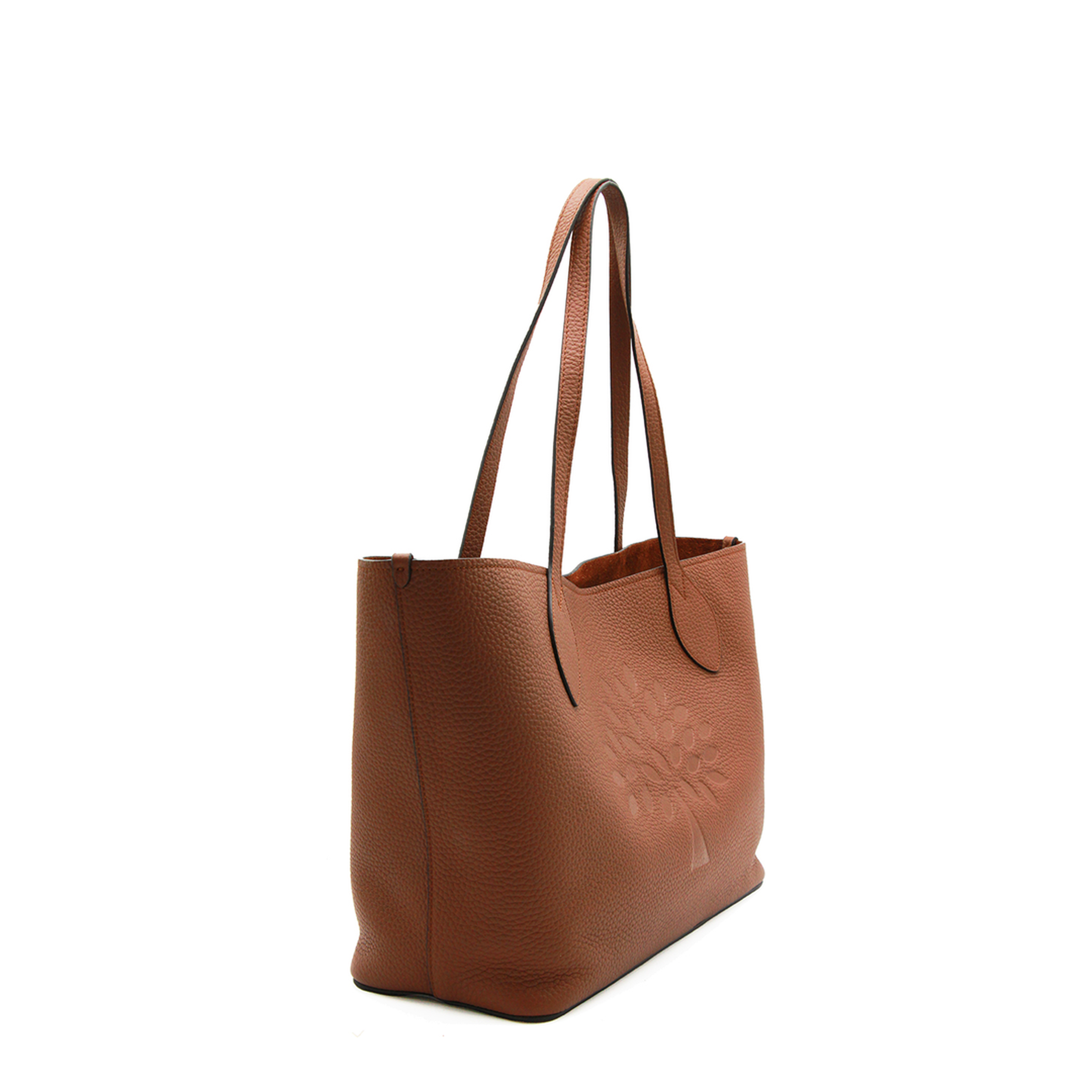 Tree Tote Heavy Grain Leather Tote - Bright Oak - Image 3