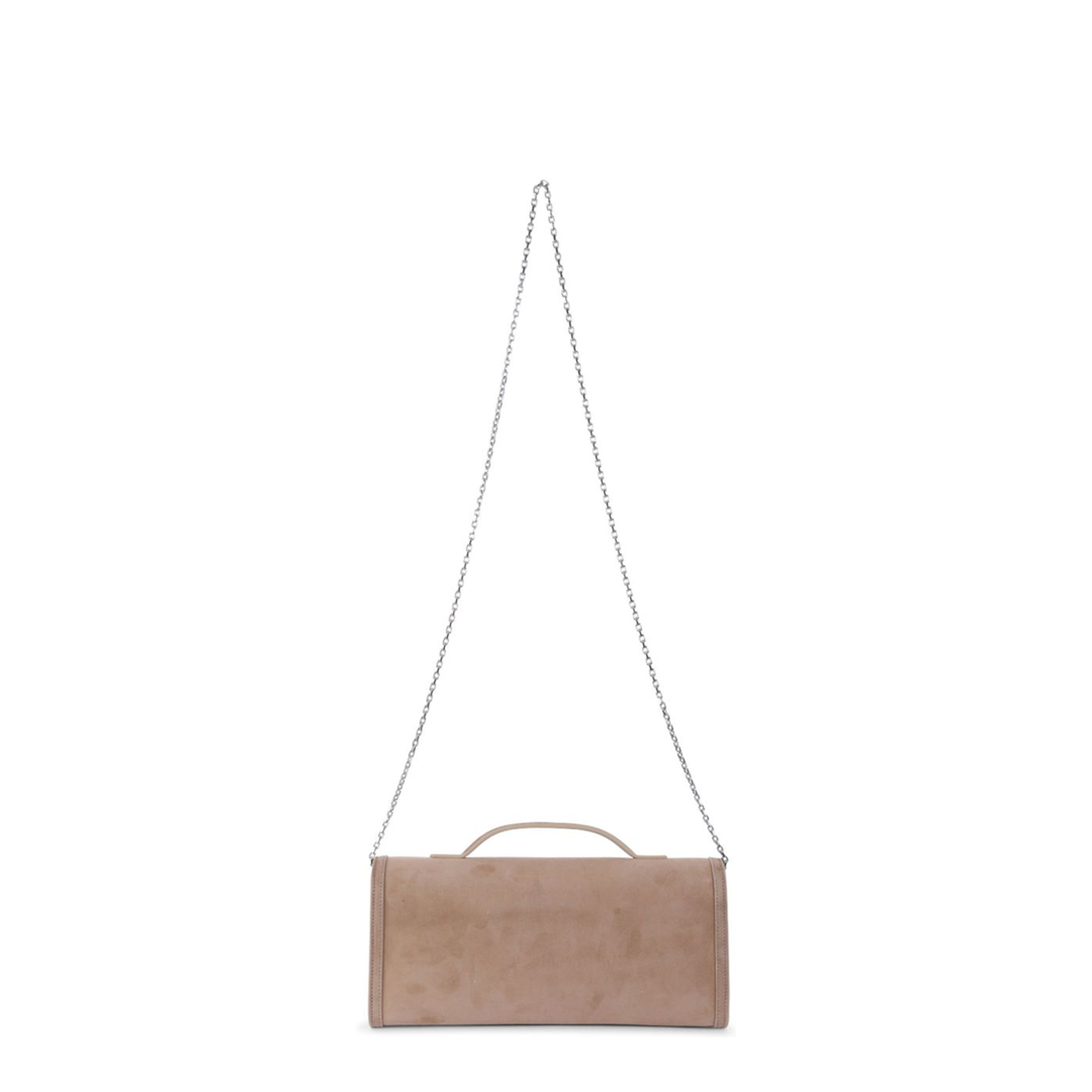 Suede Leather Clutch Bag - Image 5