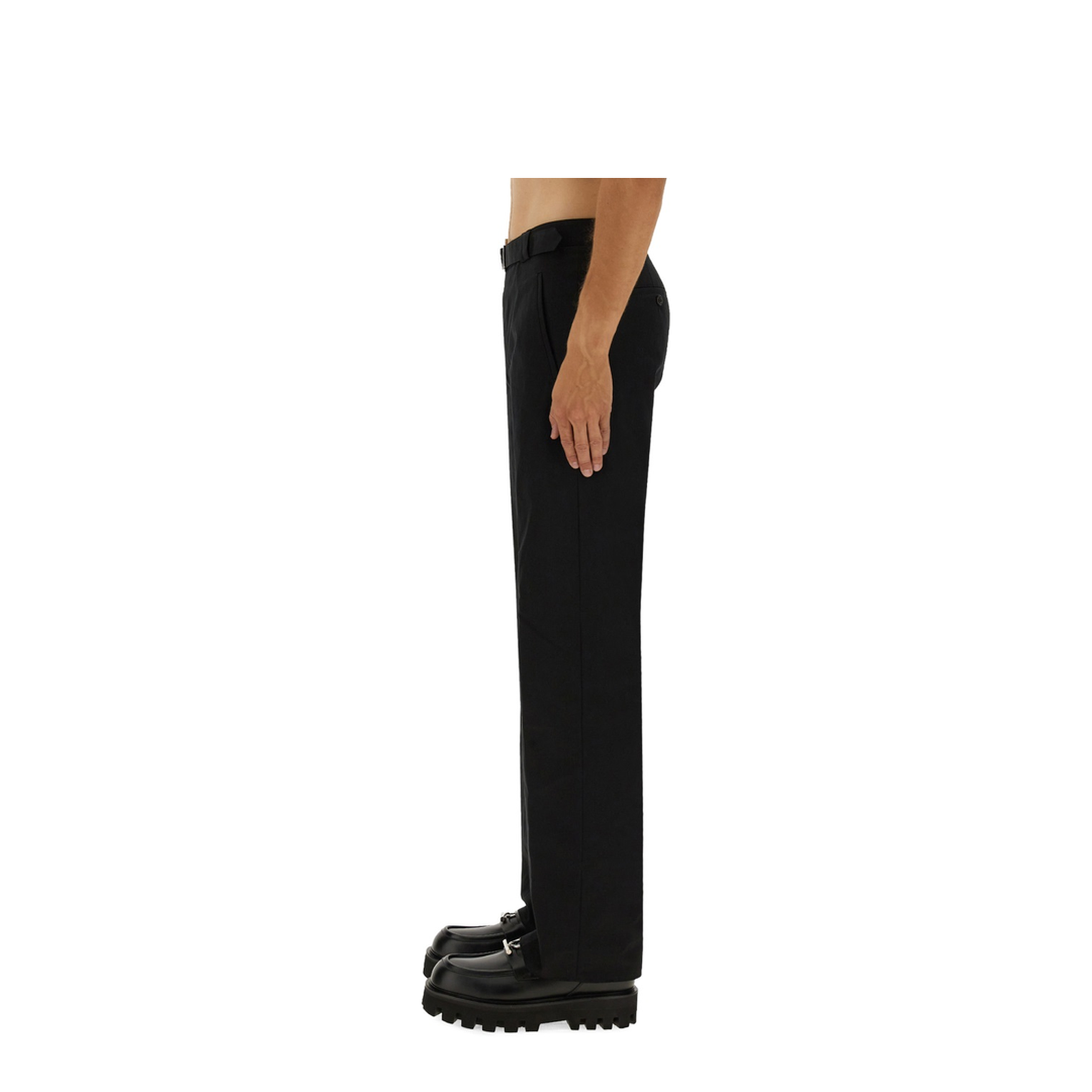 Pants with T-Bar Belt - Image 4