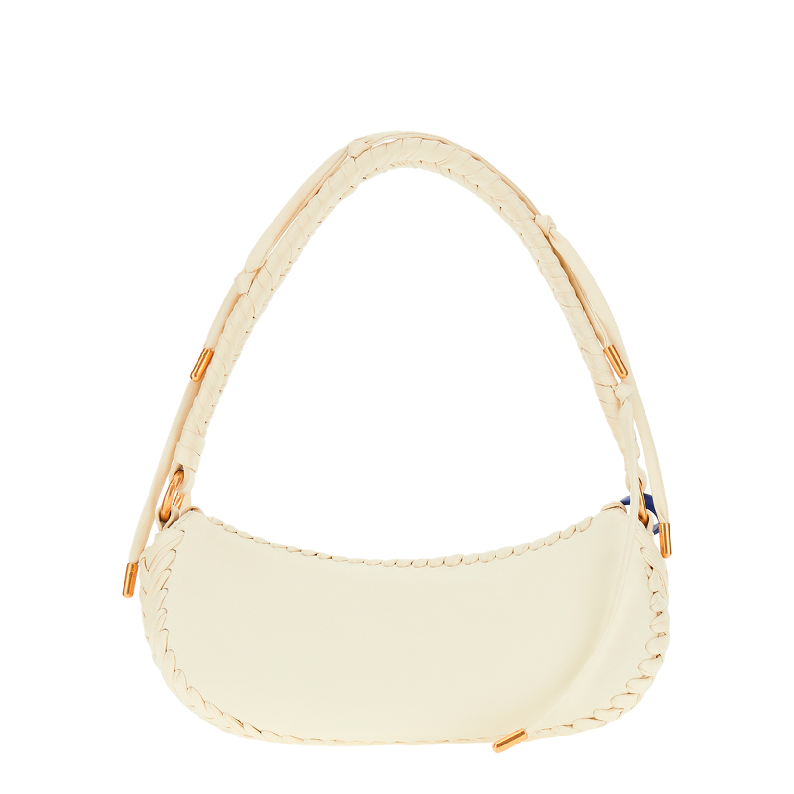 Calf Leather Shoulder Bag - Ivory - Image 3