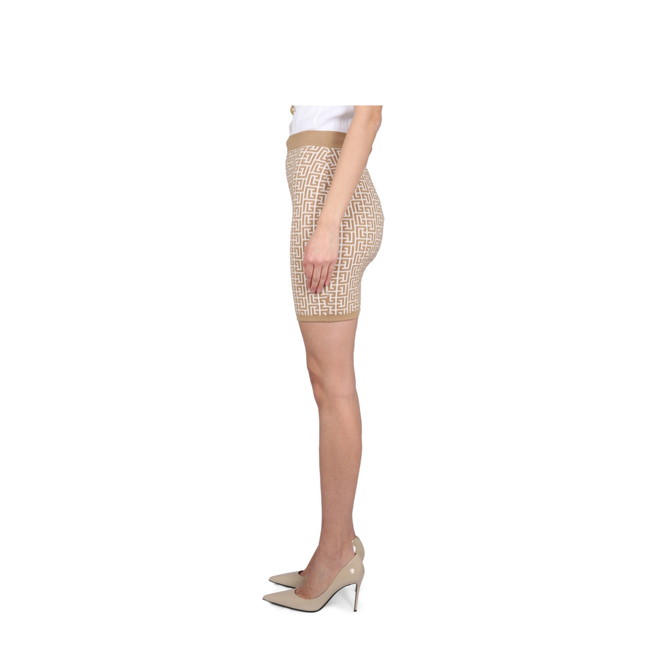 Knitted Skirt All-Over Monogram - Image 3