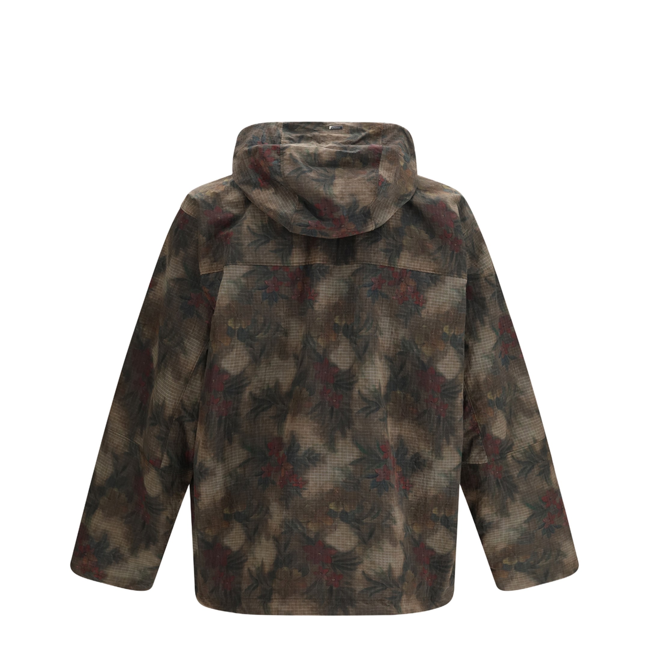 Ripstop Parka with Tropical Pattern - Image 2